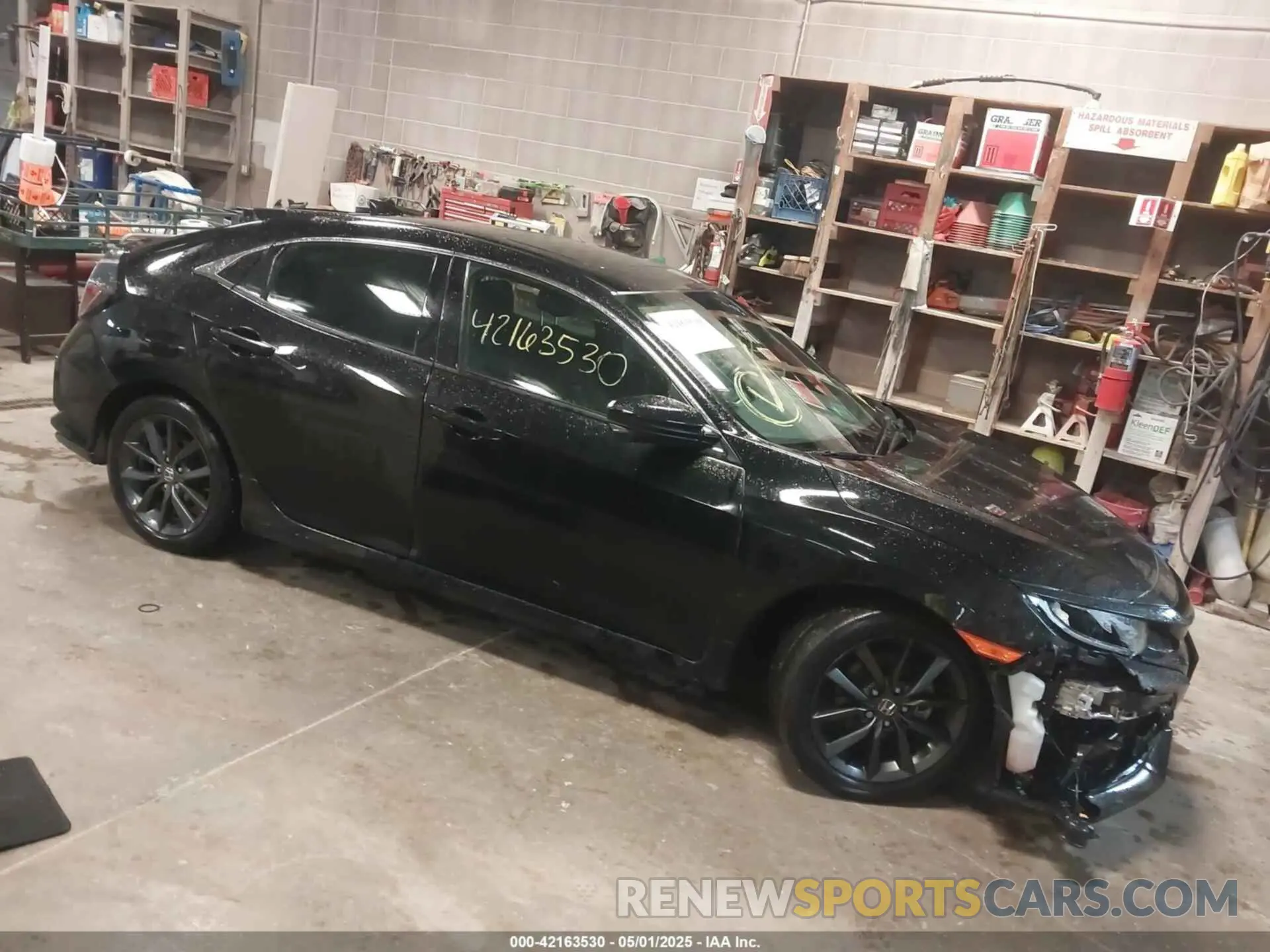 1 Photograph of a damaged car SHHFK7H67MU215192 HONDA CIVIC 2021