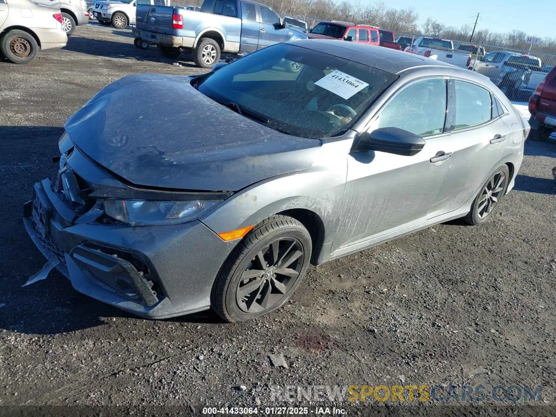 2 Photograph of a damaged car SHHFK7H67MU423105 HONDA CIVIC 2021