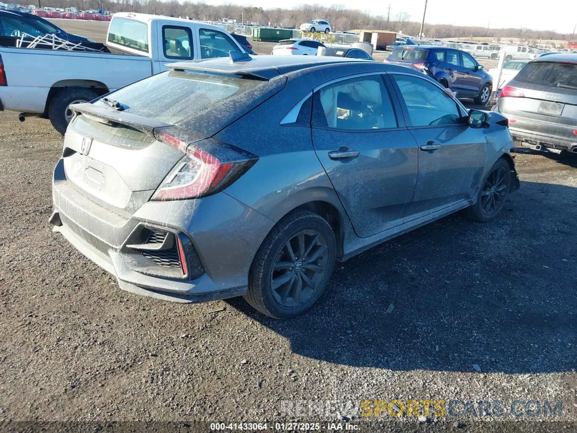 4 Photograph of a damaged car SHHFK7H67MU423105 HONDA CIVIC 2021