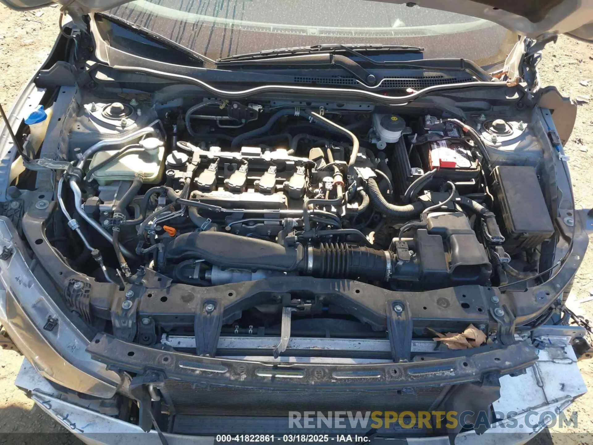10 Photograph of a damaged car SHHFK7H68MU201804 HONDA CIVIC 2021
