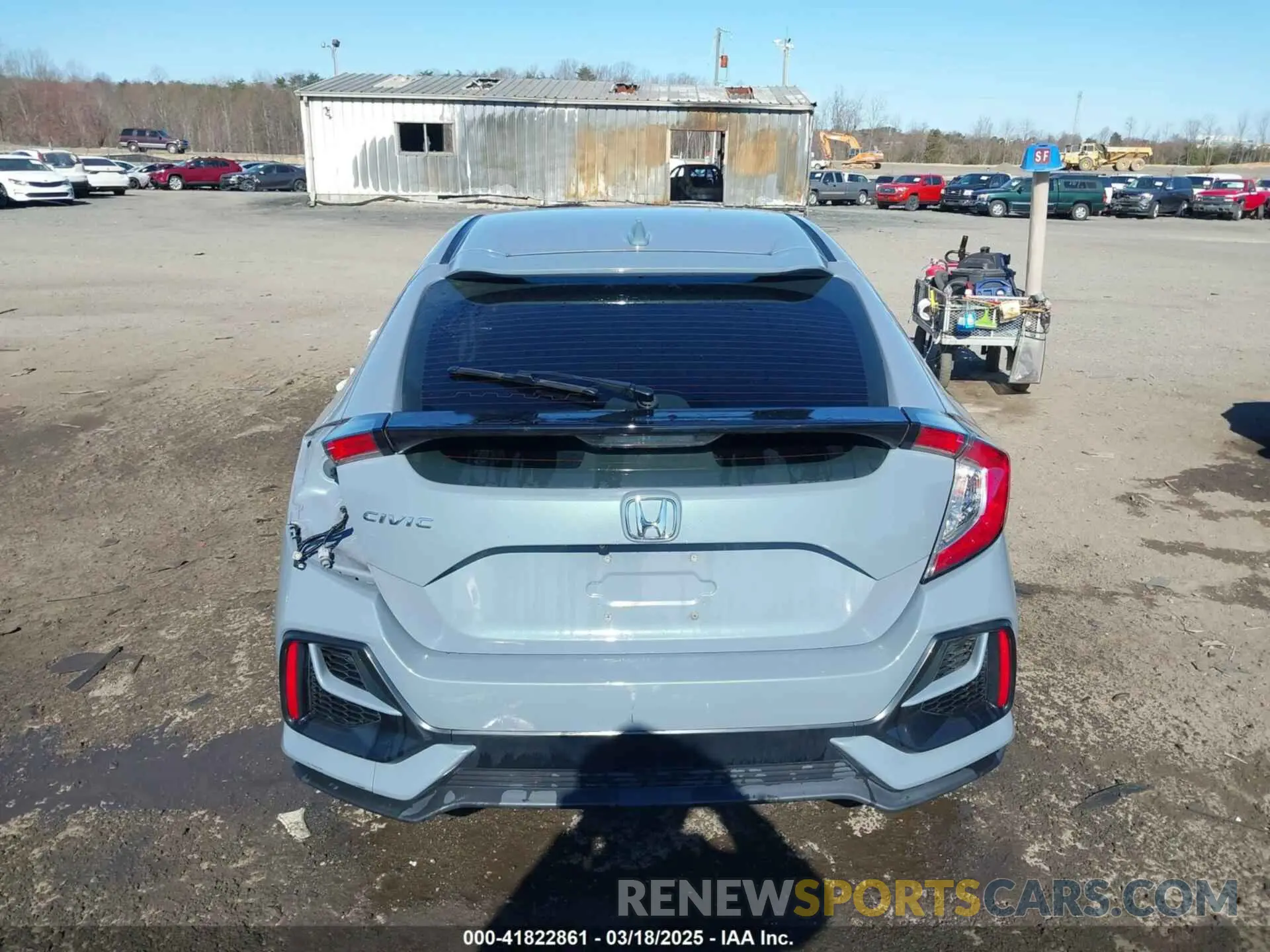 17 Photograph of a damaged car SHHFK7H68MU201804 HONDA CIVIC 2021