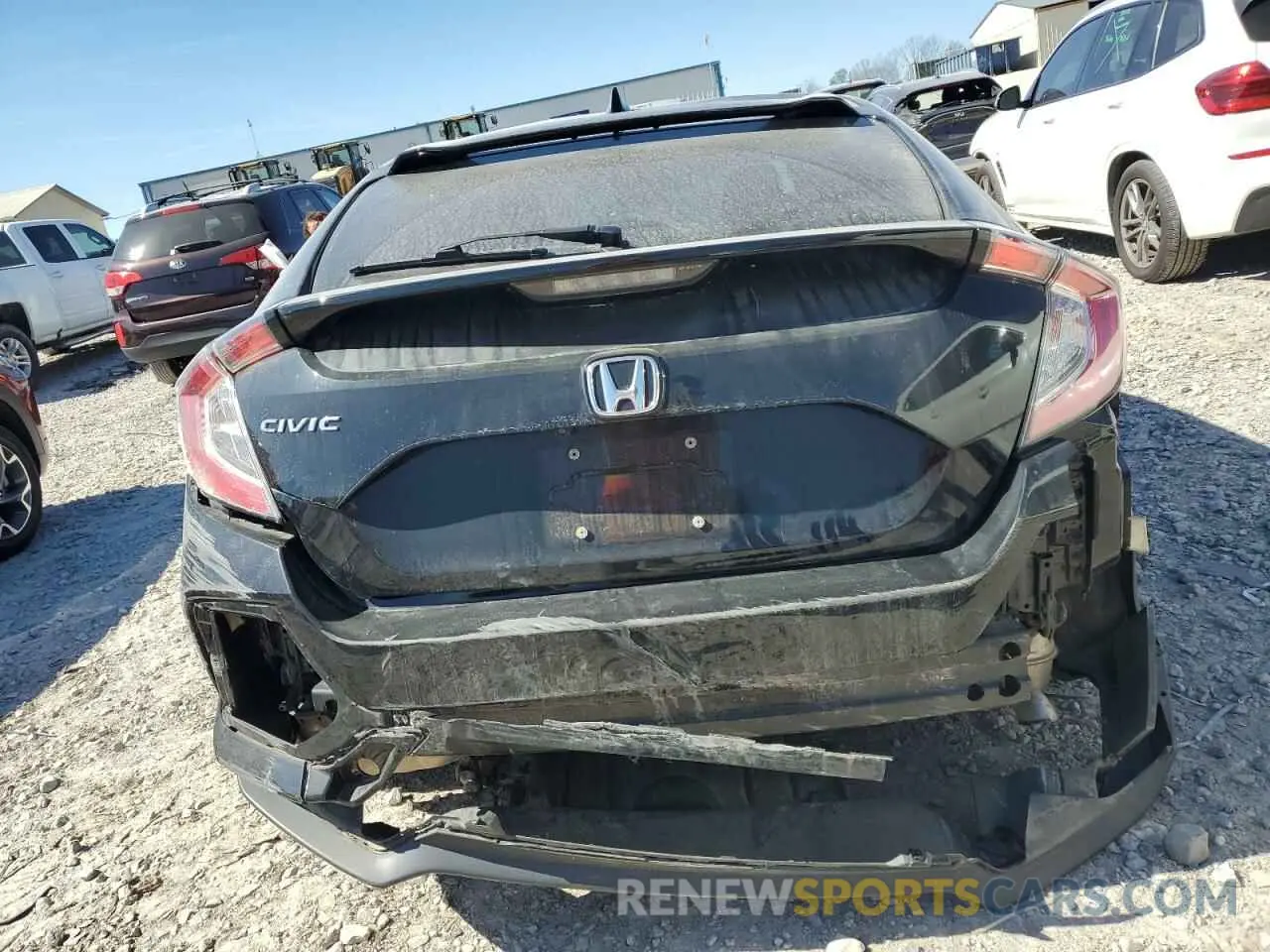 6 Photograph of a damaged car SHHFK7H68MU218280 HONDA CIVIC 2021