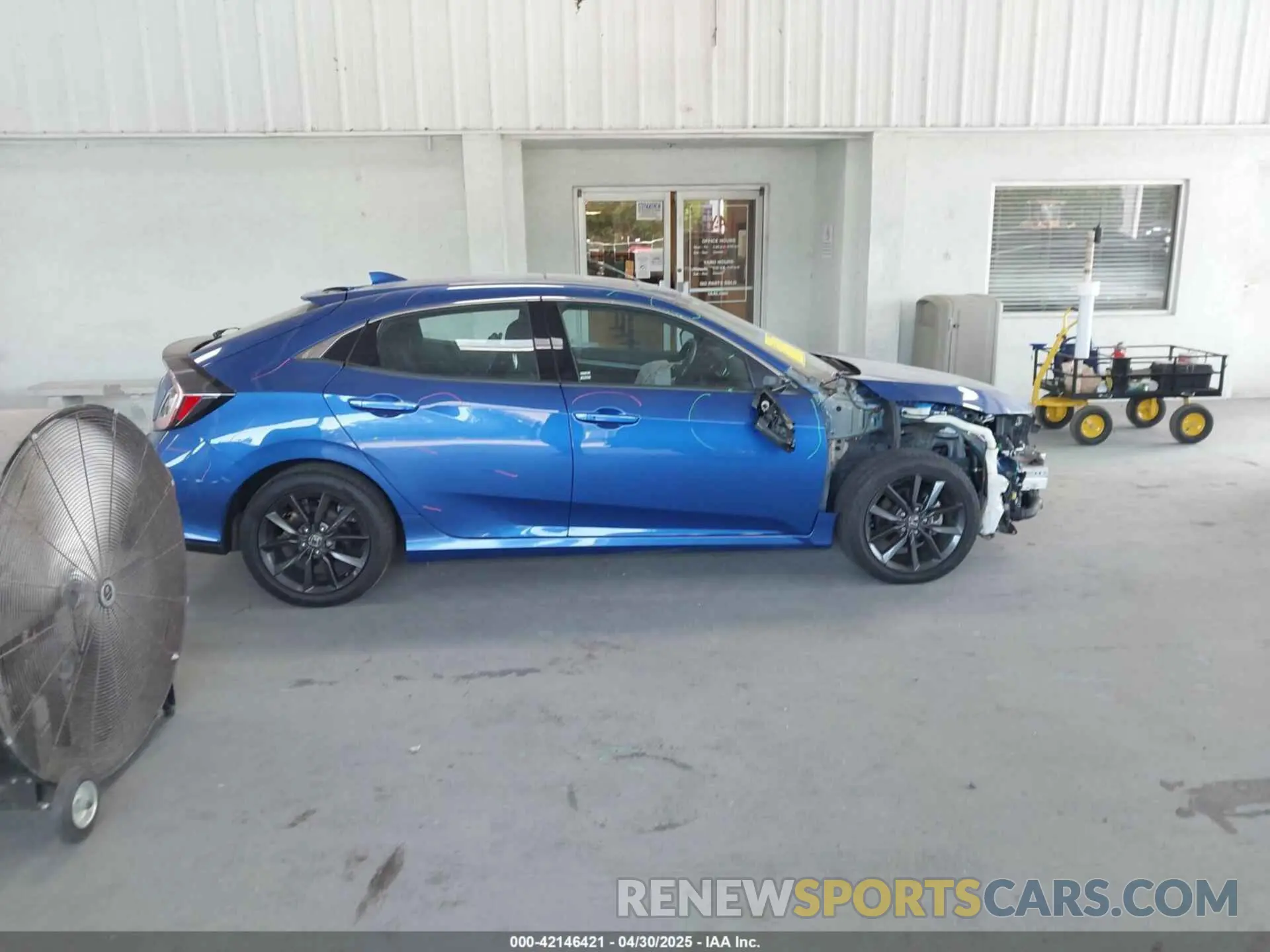 14 Photograph of a damaged car SHHFK7H68MU221700 HONDA CIVIC 2021