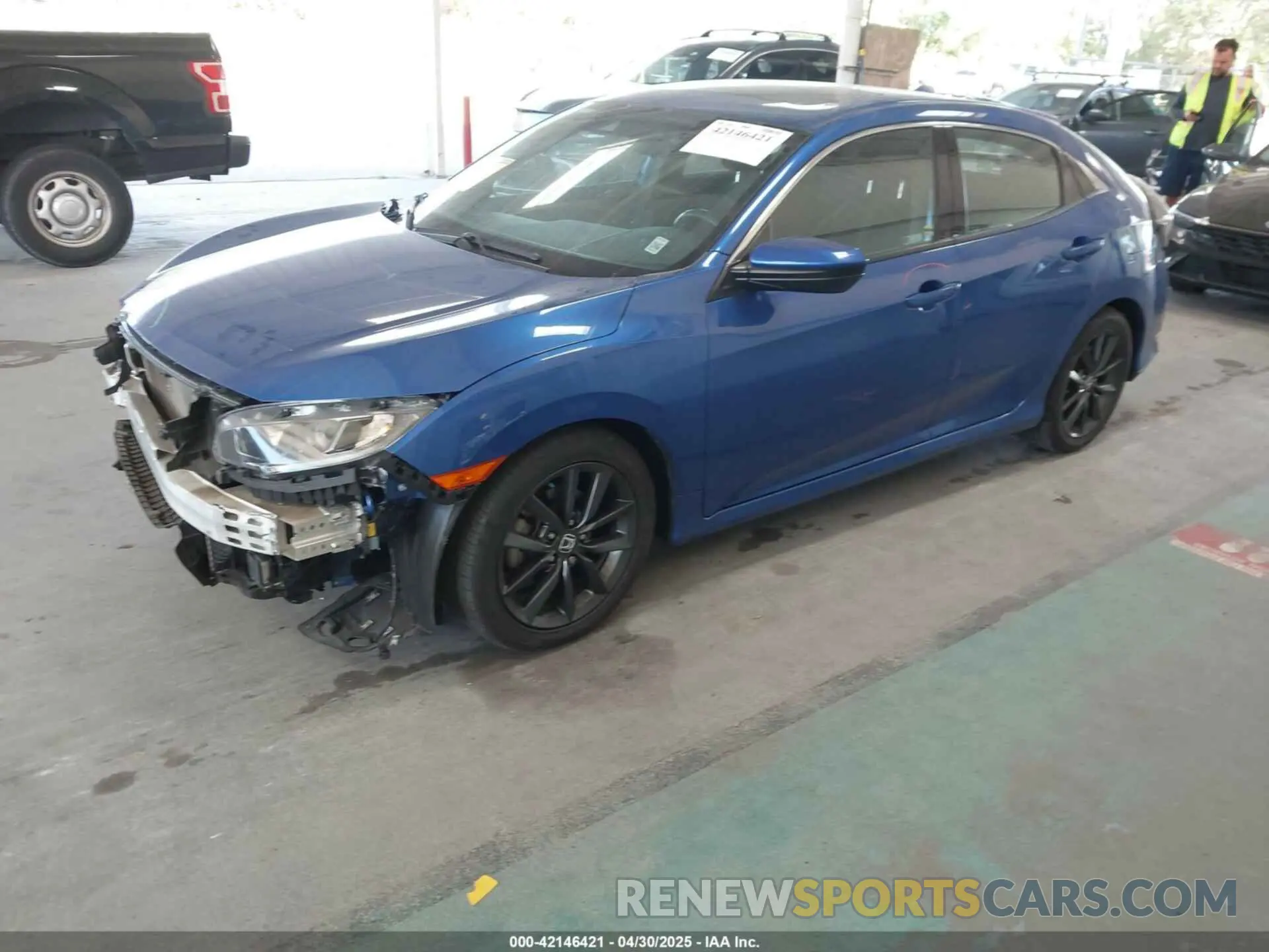 2 Photograph of a damaged car SHHFK7H68MU221700 HONDA CIVIC 2021