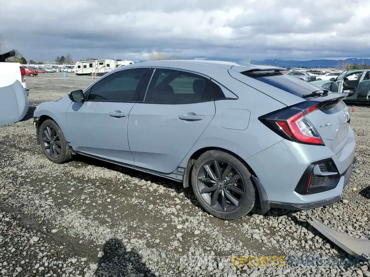 2 Photograph of a damaged car SHHFK7H68MU405292 HONDA CIVIC 2021