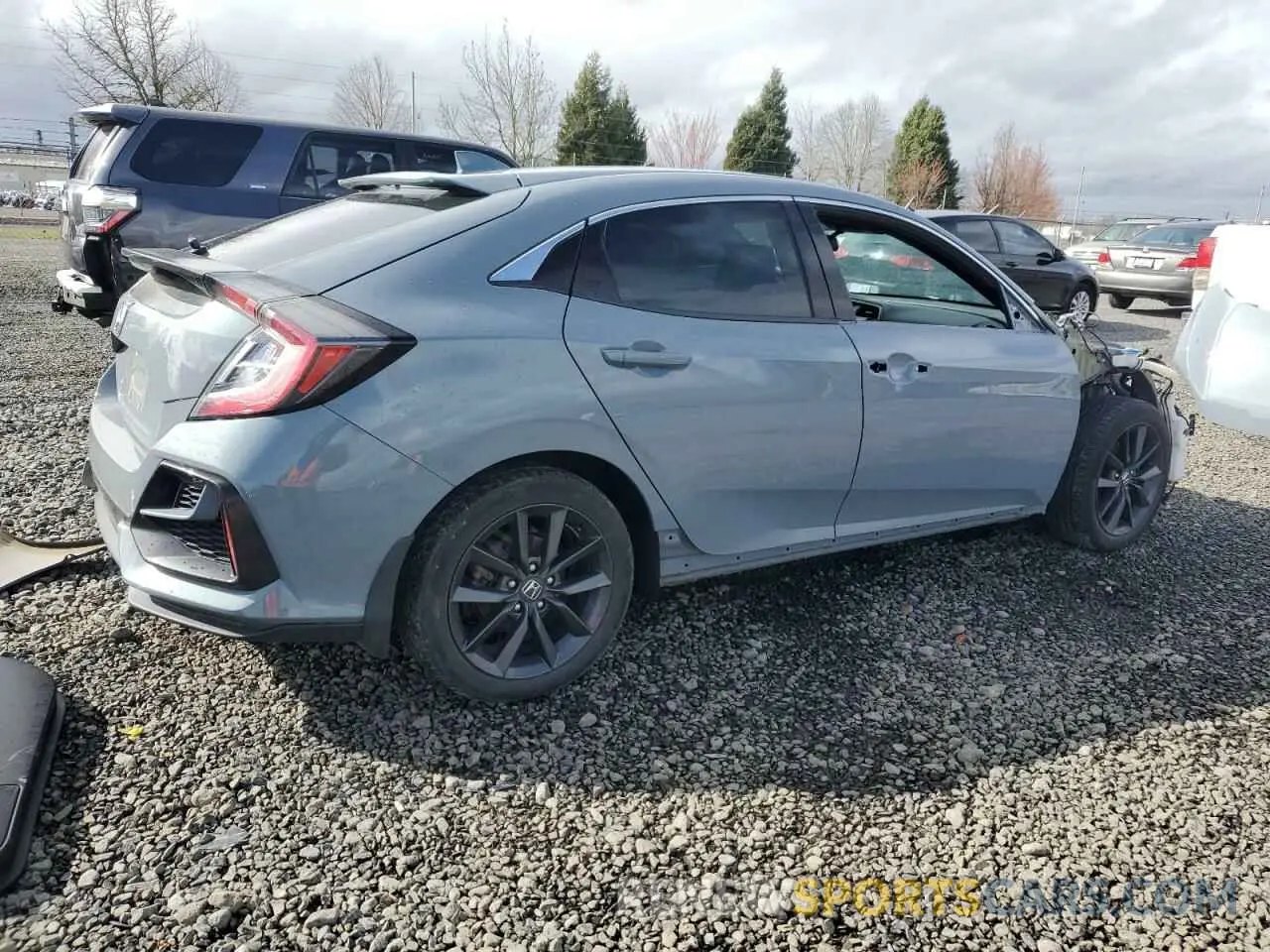 3 Photograph of a damaged car SHHFK7H68MU405292 HONDA CIVIC 2021