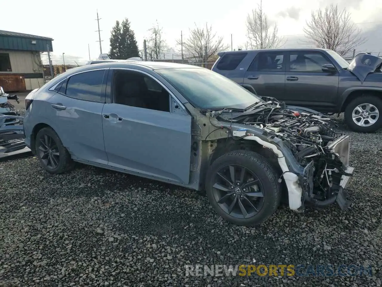 4 Photograph of a damaged car SHHFK7H68MU405292 HONDA CIVIC 2021