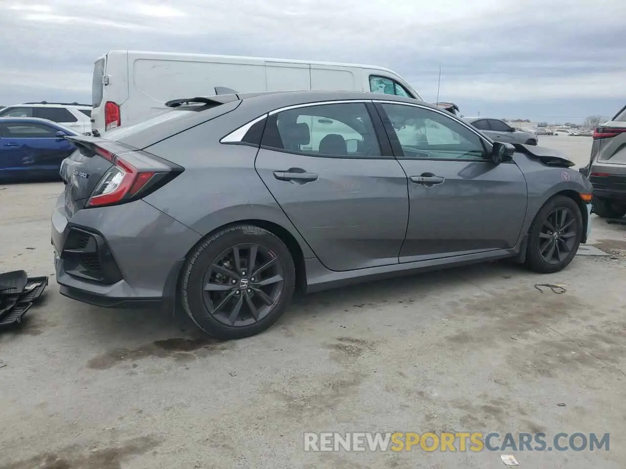 3 Photograph of a damaged car SHHFK7H69MU207420 HONDA CIVIC 2021