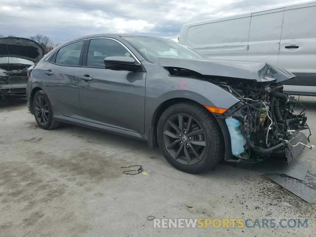 4 Photograph of a damaged car SHHFK7H69MU207420 HONDA CIVIC 2021