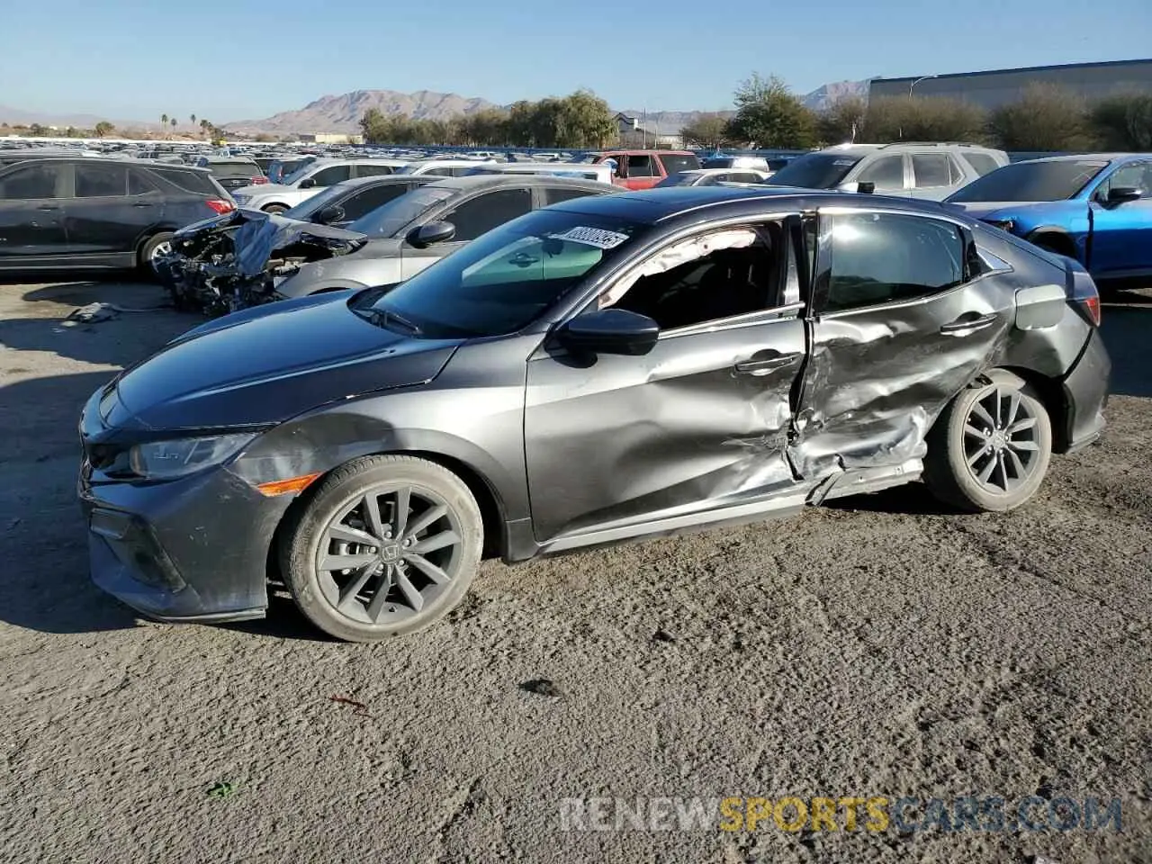 1 Photograph of a damaged car SHHFK7H69MU219793 HONDA CIVIC 2021