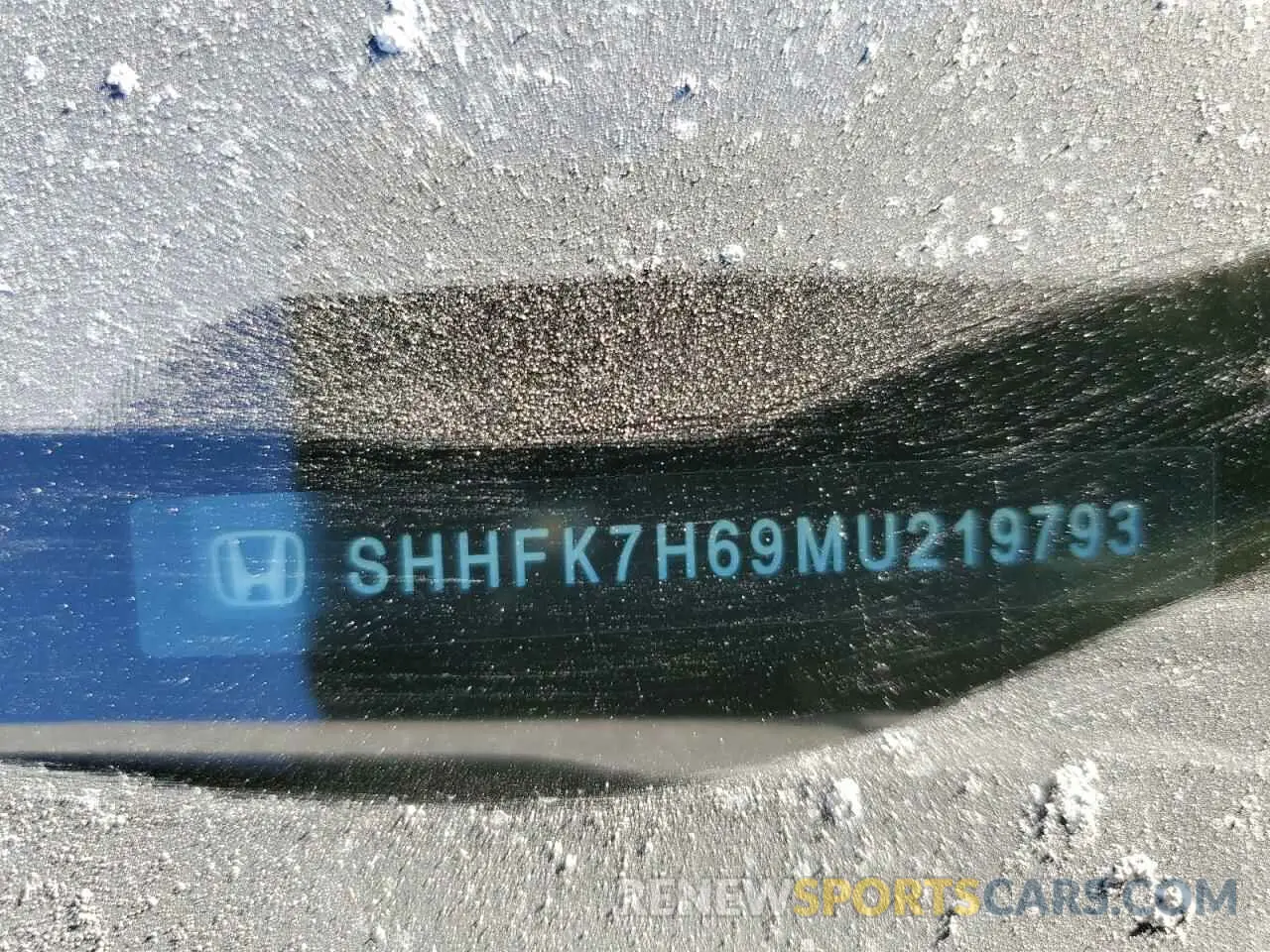 12 Photograph of a damaged car SHHFK7H69MU219793 HONDA CIVIC 2021