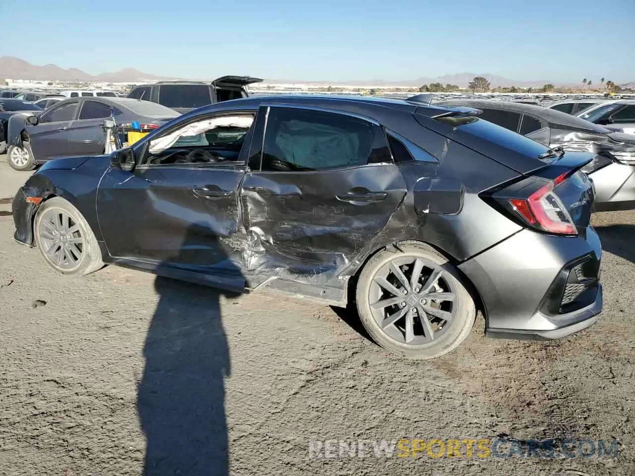 2 Photograph of a damaged car SHHFK7H69MU219793 HONDA CIVIC 2021