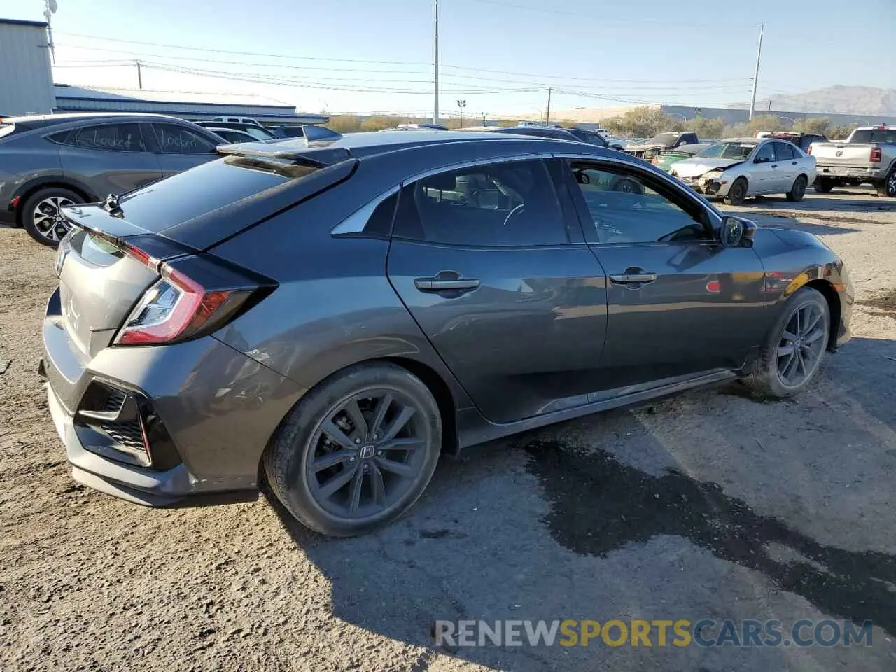 3 Photograph of a damaged car SHHFK7H69MU219793 HONDA CIVIC 2021
