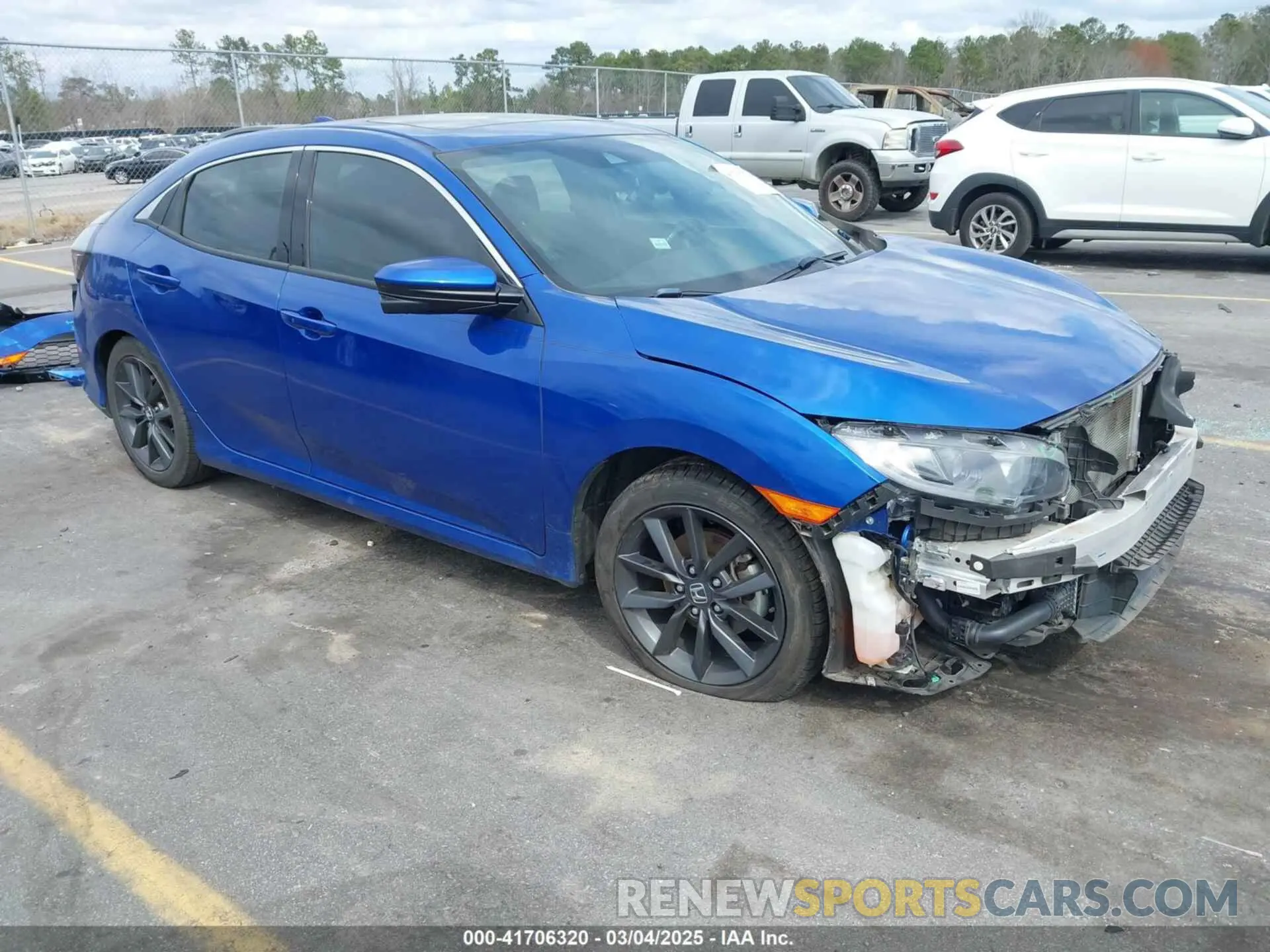 1 Photograph of a damaged car SHHFK7H69MU220569 HONDA CIVIC 2021