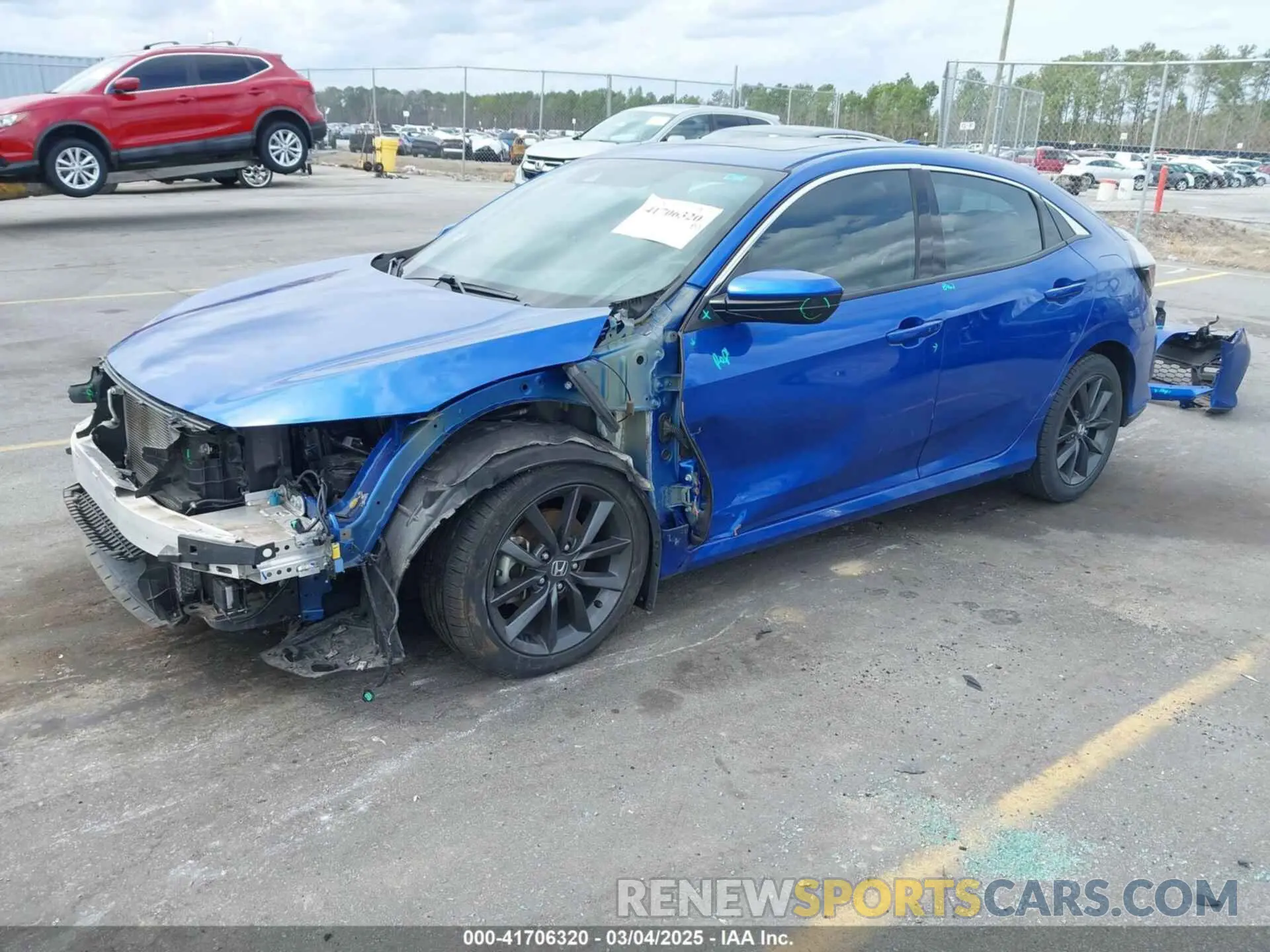 2 Photograph of a damaged car SHHFK7H69MU220569 HONDA CIVIC 2021