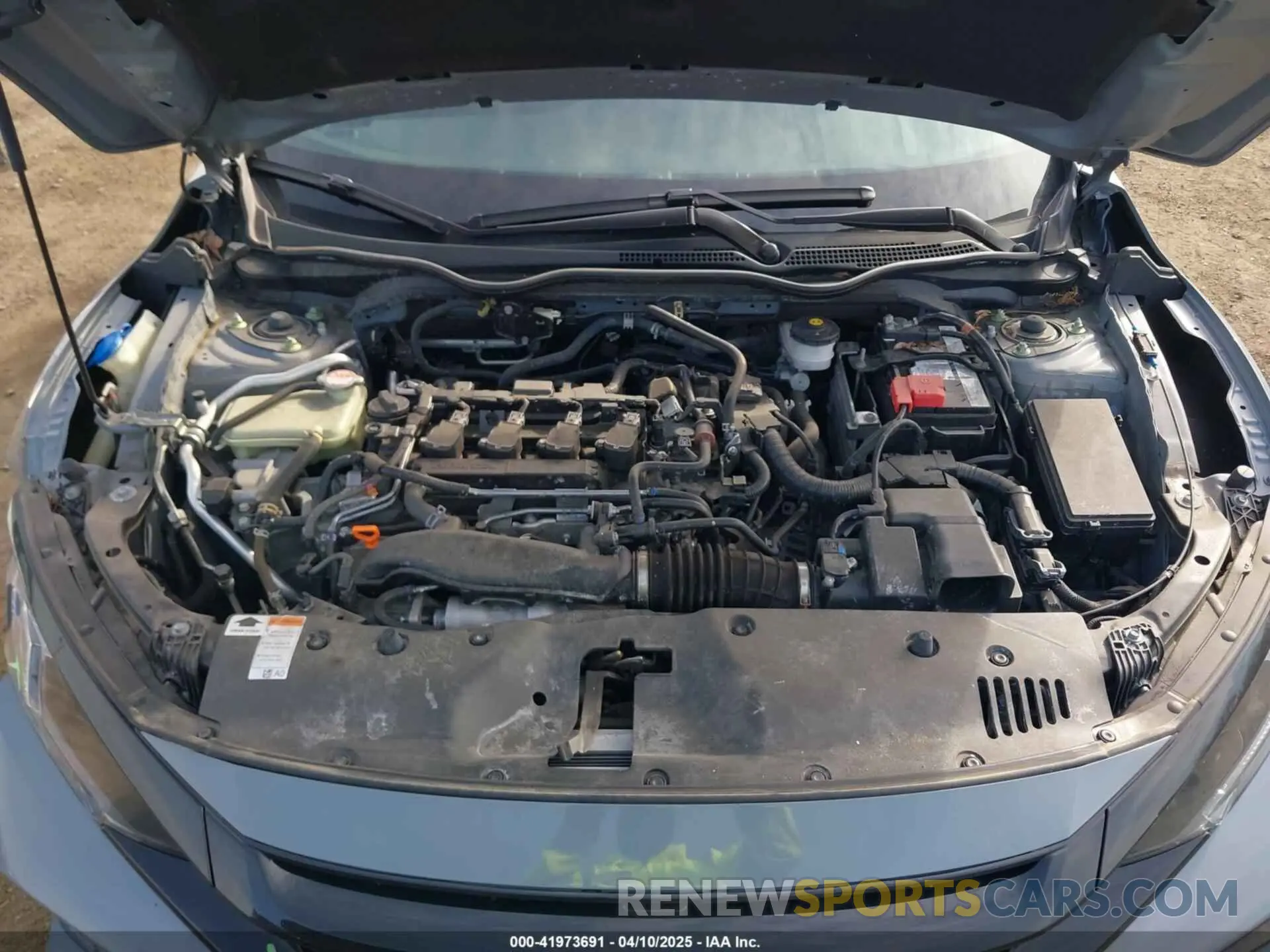 10 Photograph of a damaged car SHHFK7H69MU224413 HONDA CIVIC 2021