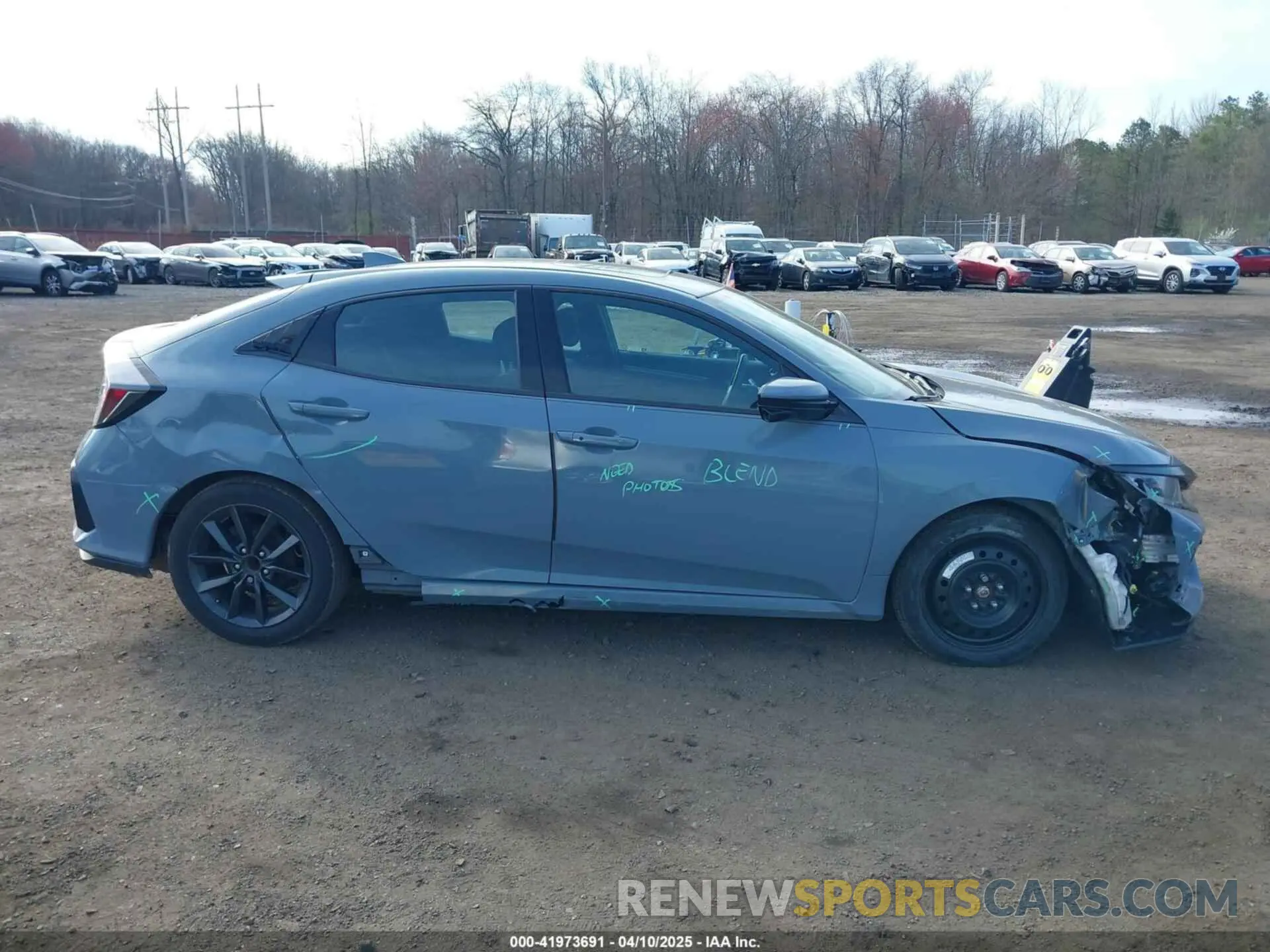 13 Photograph of a damaged car SHHFK7H69MU224413 HONDA CIVIC 2021