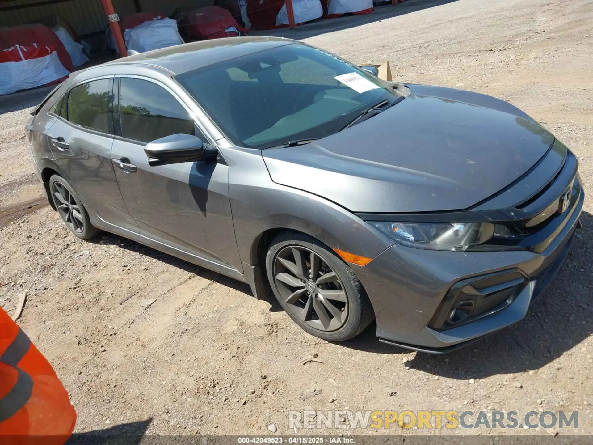 1 Photograph of a damaged car SHHFK7H69MU224802 HONDA CIVIC 2021