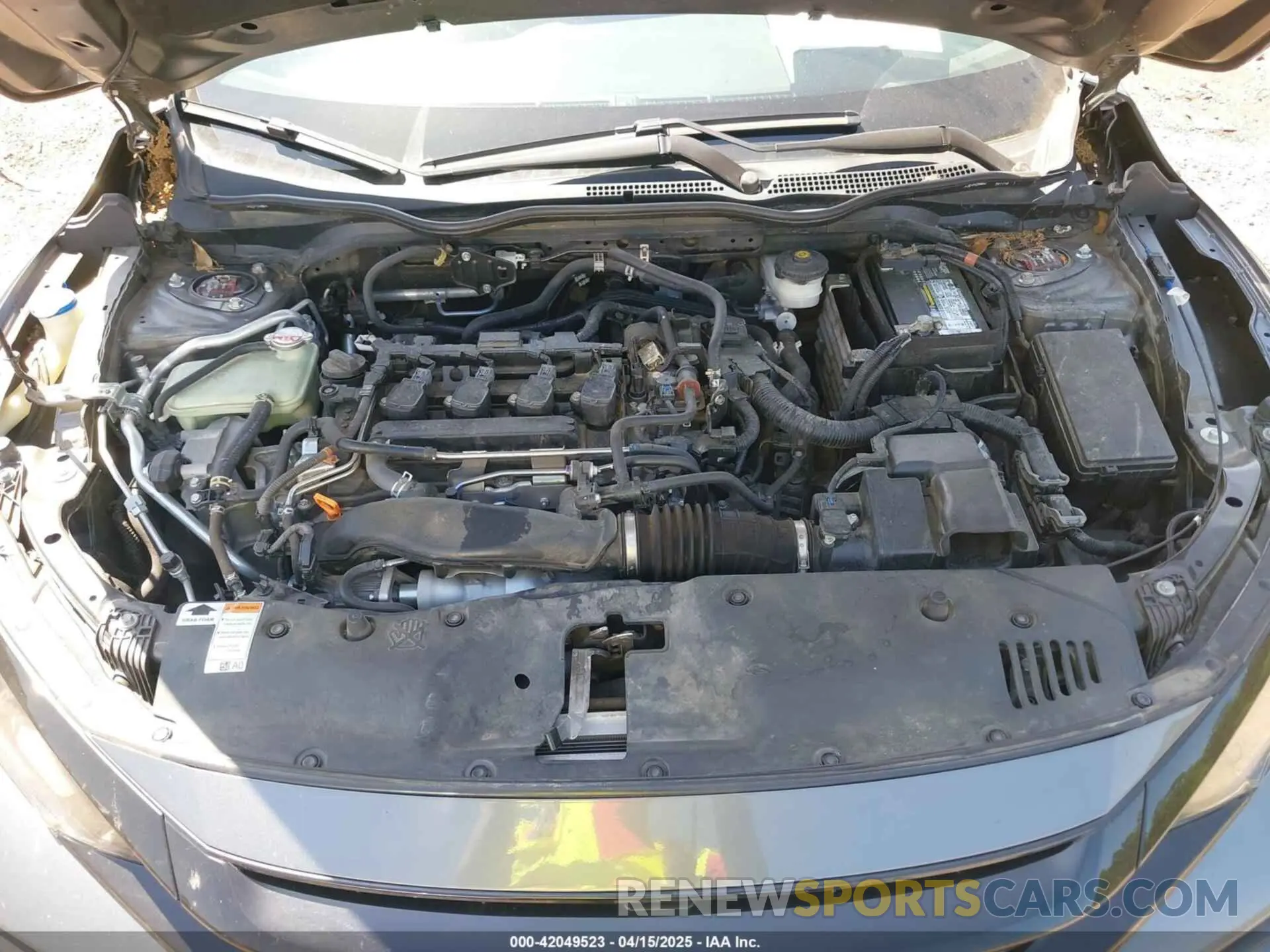 10 Photograph of a damaged car SHHFK7H69MU224802 HONDA CIVIC 2021