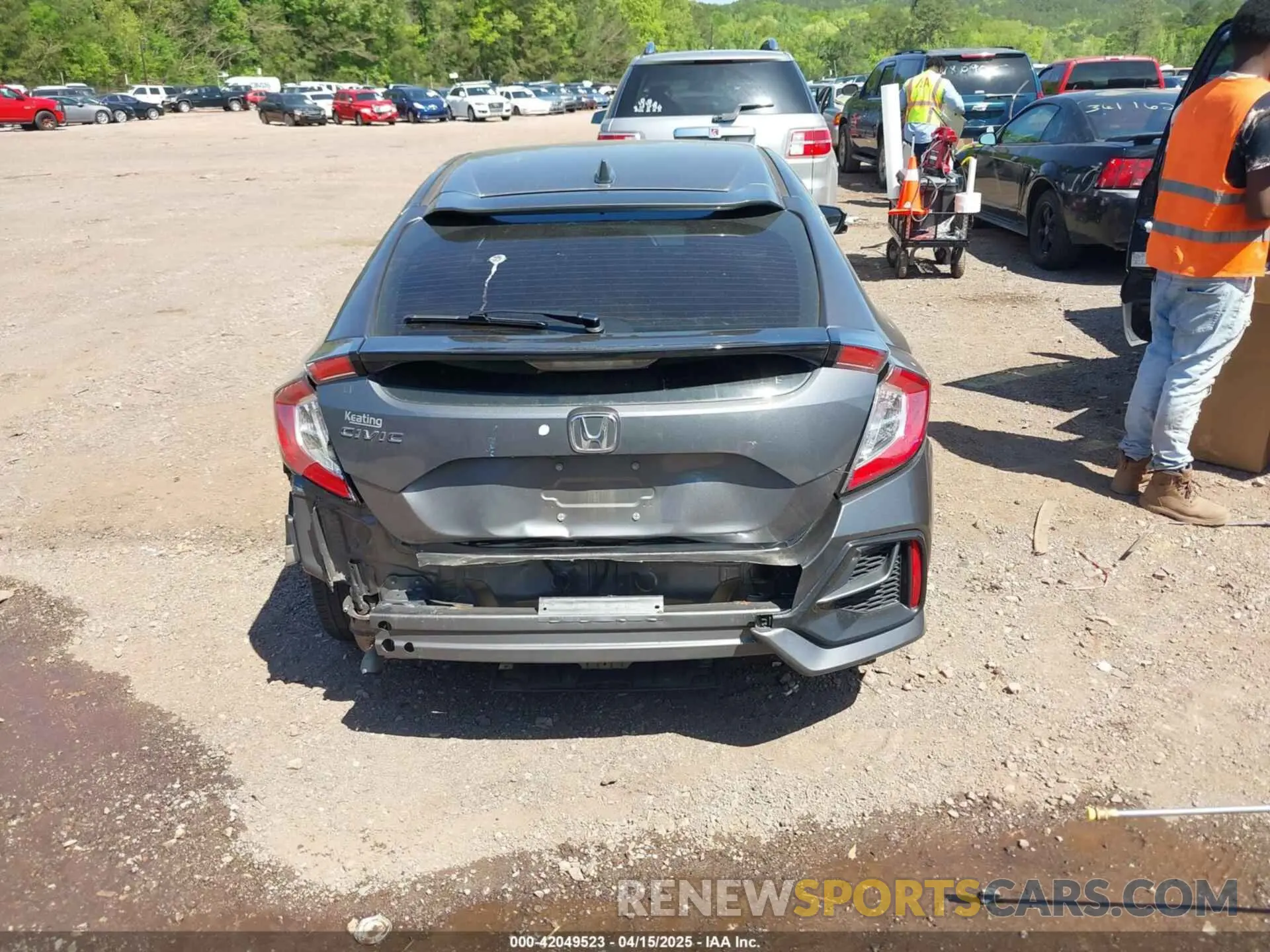 15 Photograph of a damaged car SHHFK7H69MU224802 HONDA CIVIC 2021