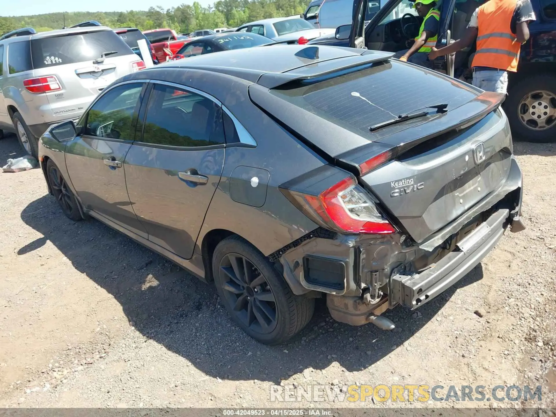 3 Photograph of a damaged car SHHFK7H69MU224802 HONDA CIVIC 2021