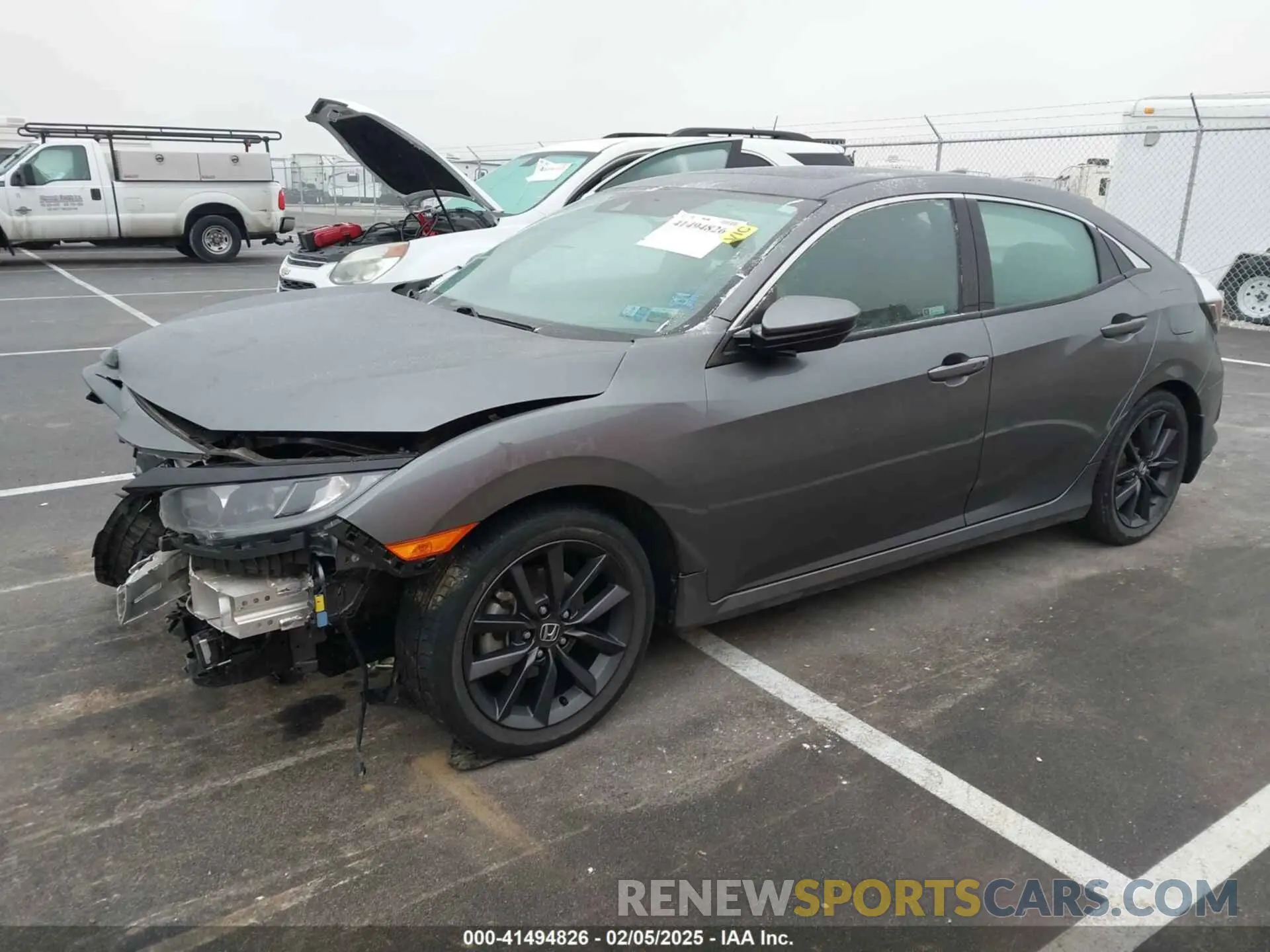 2 Photograph of a damaged car SHHFK7H69MU224881 HONDA CIVIC 2021