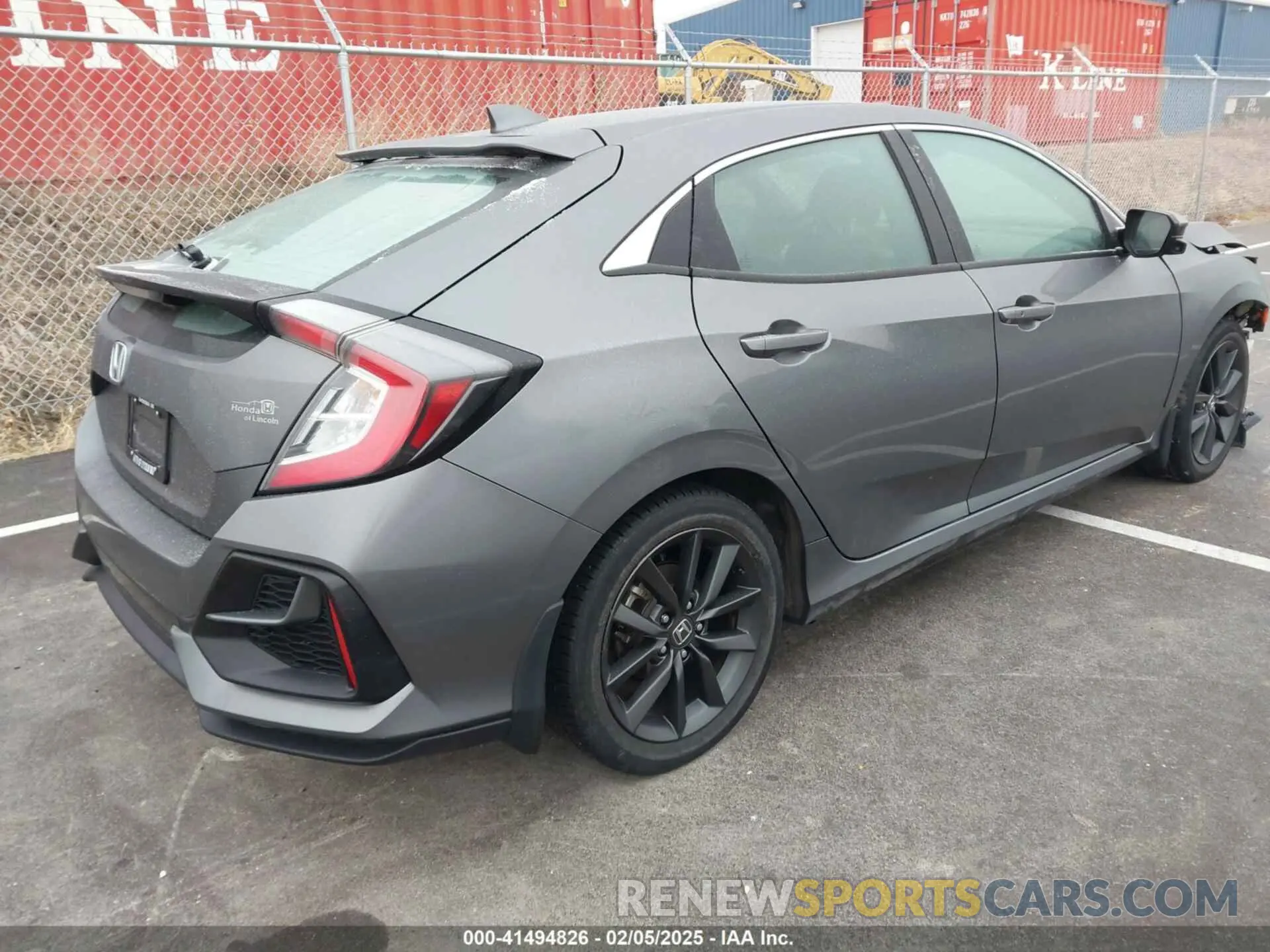 4 Photograph of a damaged car SHHFK7H69MU224881 HONDA CIVIC 2021