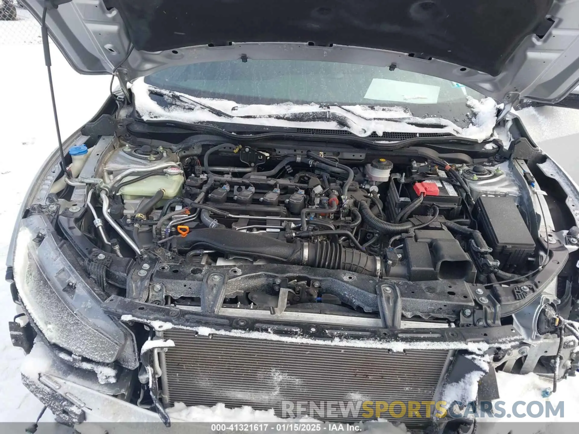 10 Photograph of a damaged car SHHFK7H69MU410484 HONDA CIVIC 2021