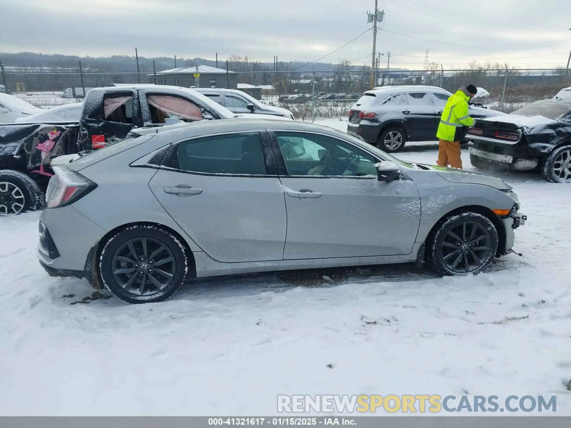 14 Photograph of a damaged car SHHFK7H69MU410484 HONDA CIVIC 2021