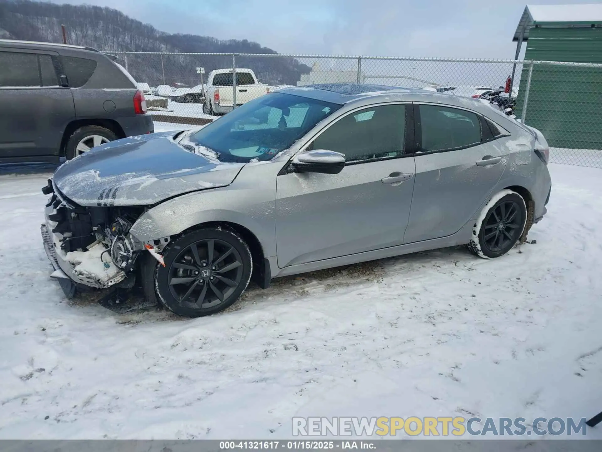 15 Photograph of a damaged car SHHFK7H69MU410484 HONDA CIVIC 2021