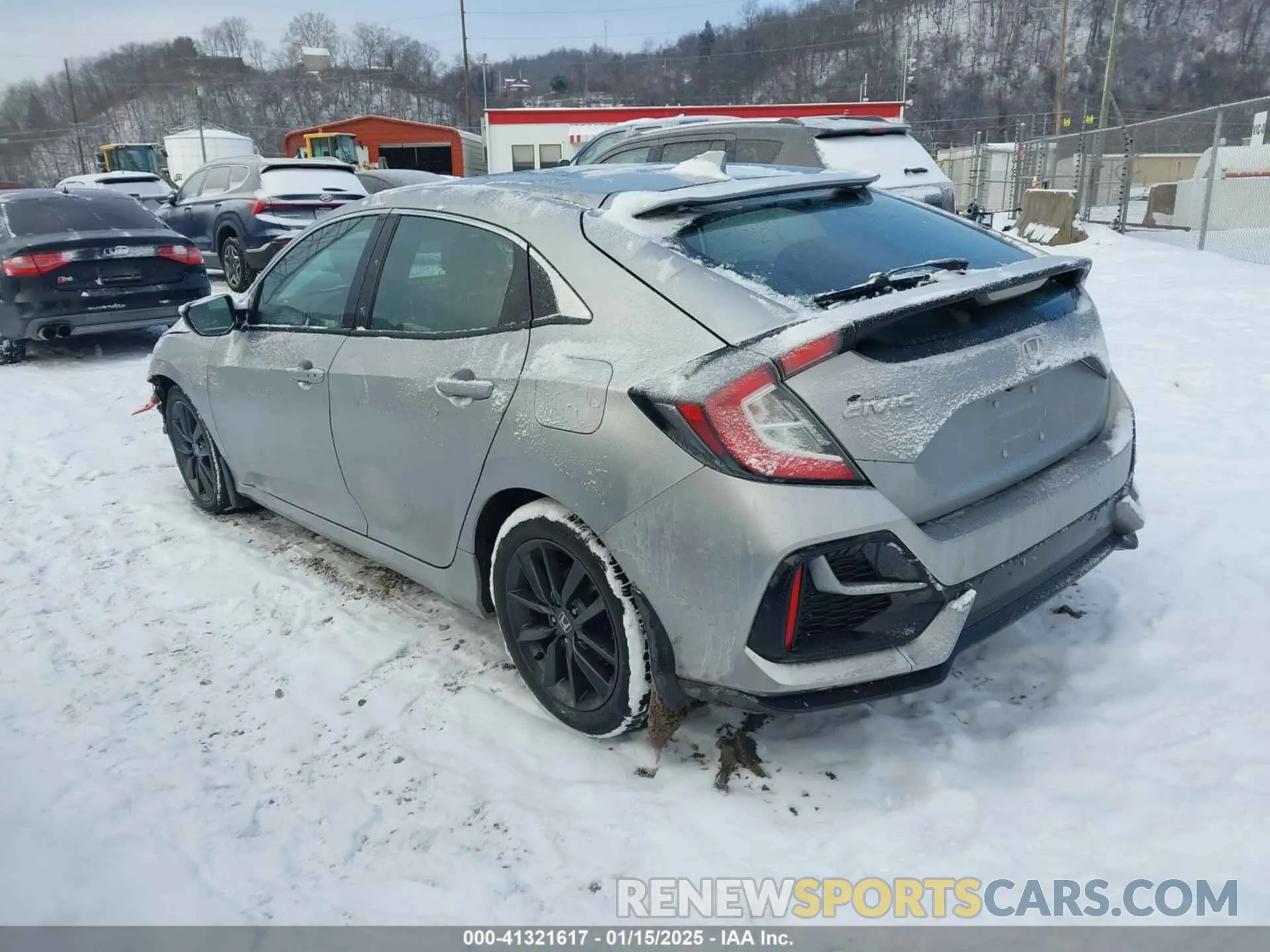 3 Photograph of a damaged car SHHFK7H69MU410484 HONDA CIVIC 2021
