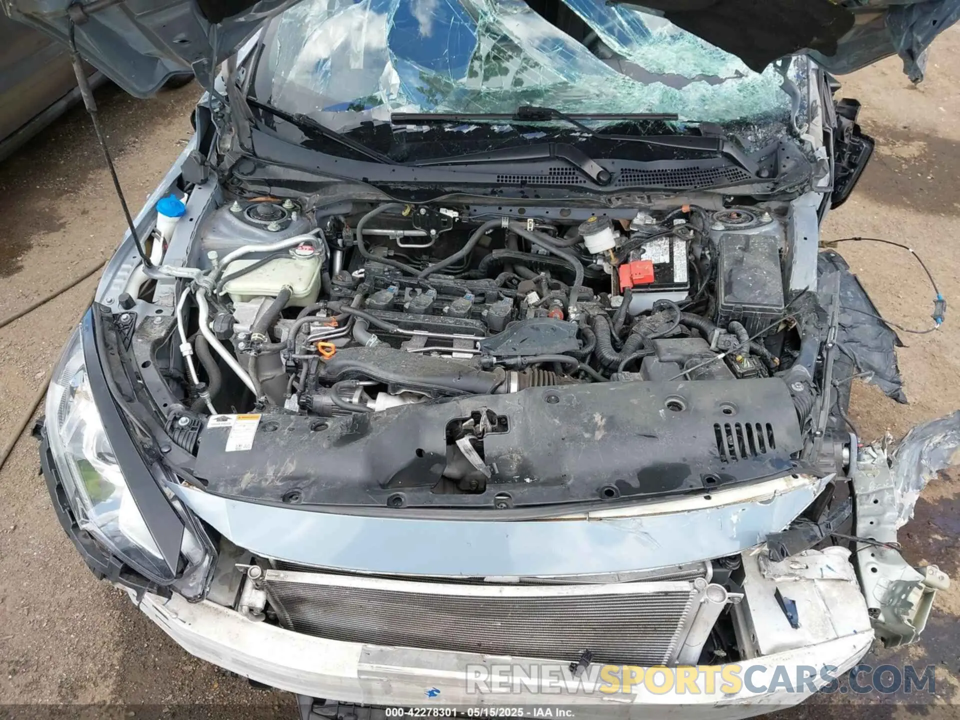 10 Photograph of a damaged car SHHFK7H69MU411909 HONDA CIVIC 2021