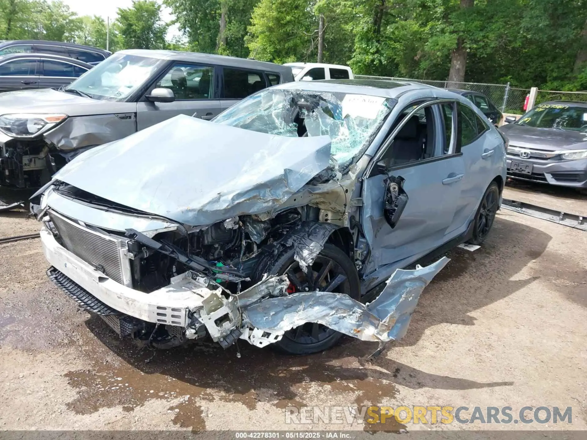 2 Photograph of a damaged car SHHFK7H69MU411909 HONDA CIVIC 2021