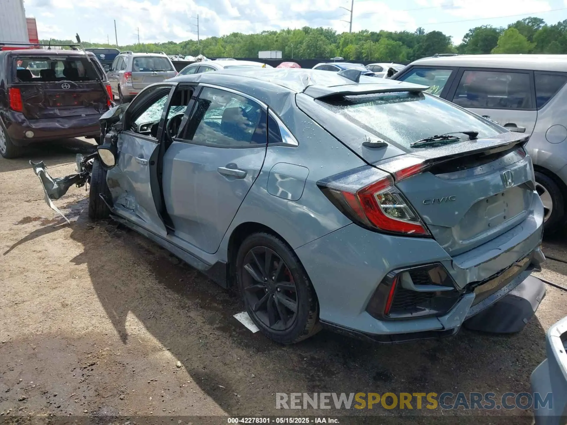 3 Photograph of a damaged car SHHFK7H69MU411909 HONDA CIVIC 2021