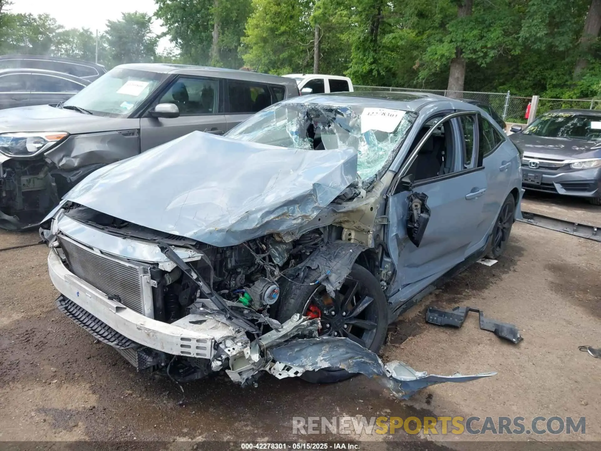 6 Photograph of a damaged car SHHFK7H69MU411909 HONDA CIVIC 2021