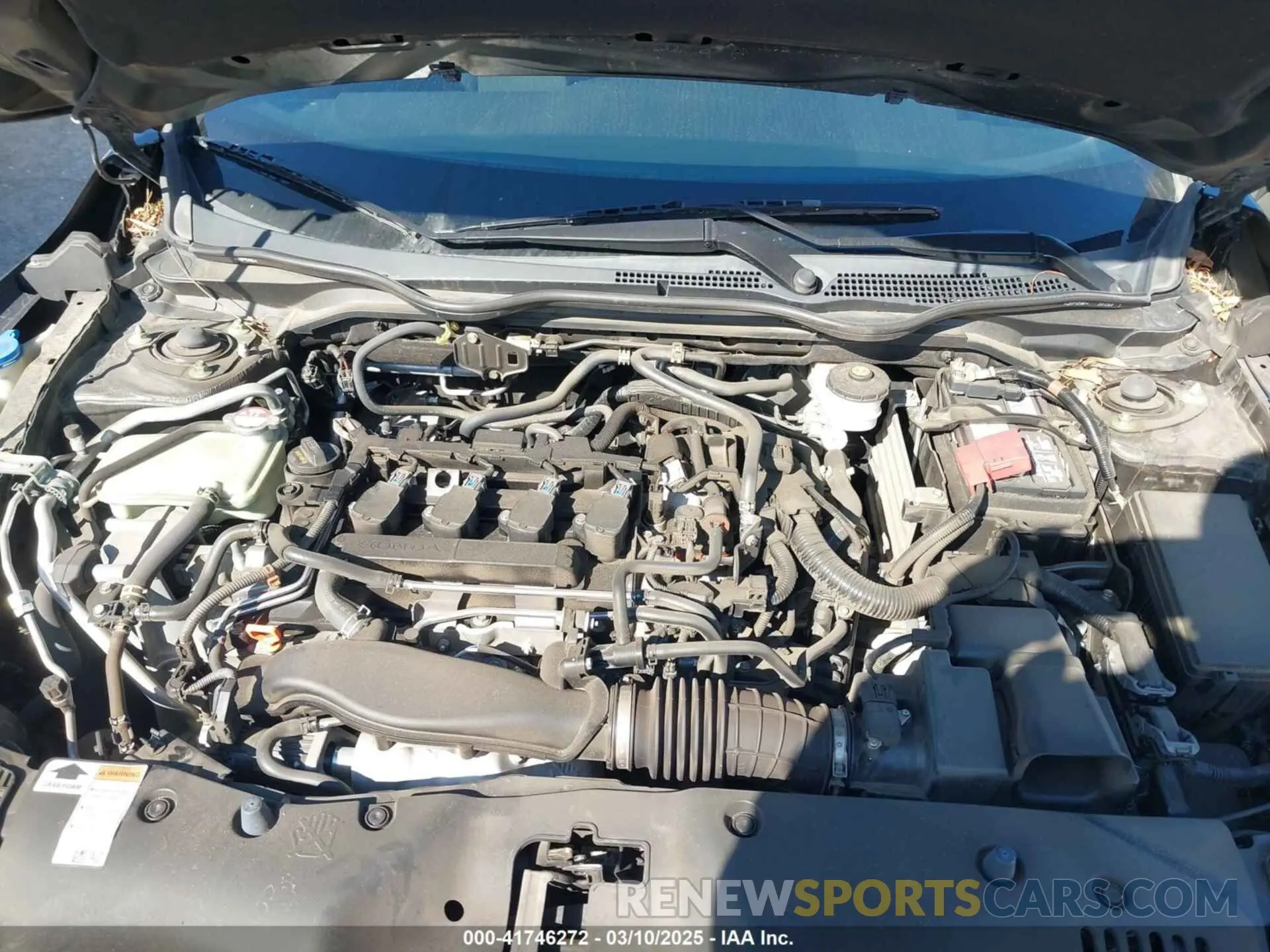 10 Photograph of a damaged car SHHFK7H69MU421453 HONDA CIVIC 2021