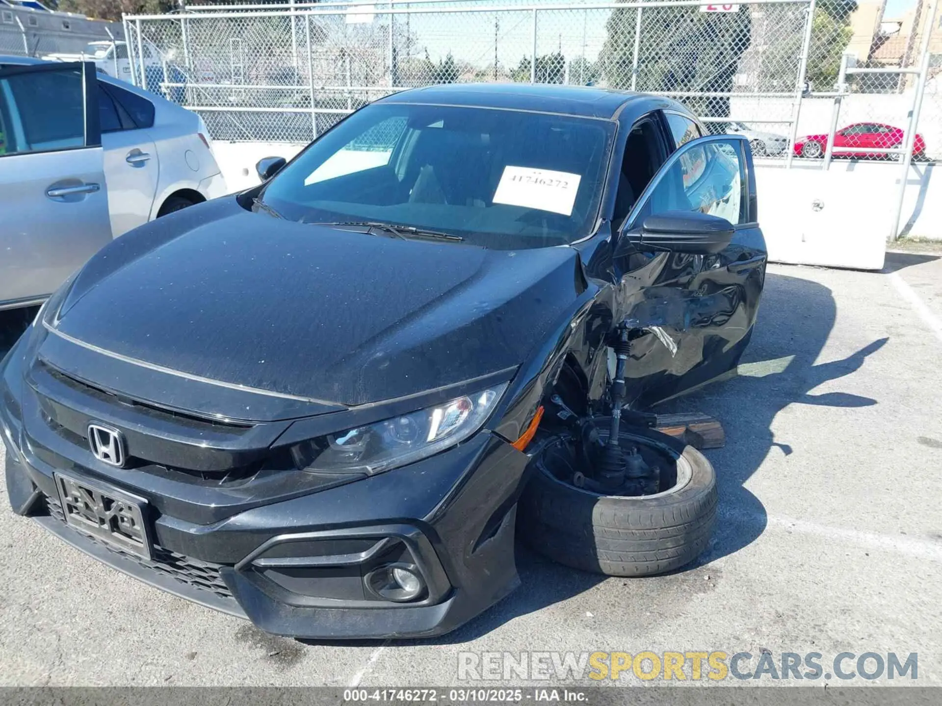 2 Photograph of a damaged car SHHFK7H69MU421453 HONDA CIVIC 2021