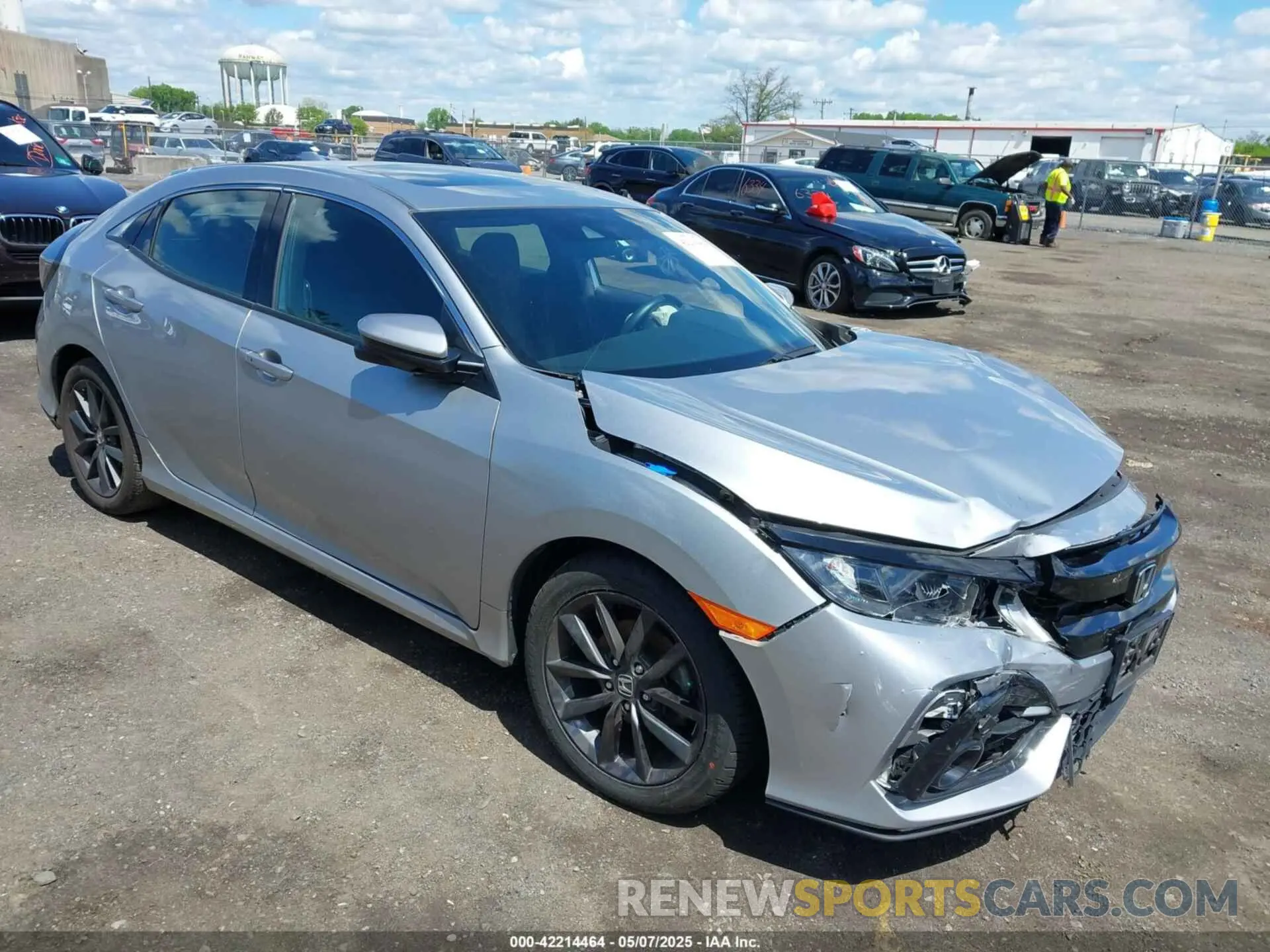 1 Photograph of a damaged car SHHFK7H69MU425602 HONDA CIVIC 2021