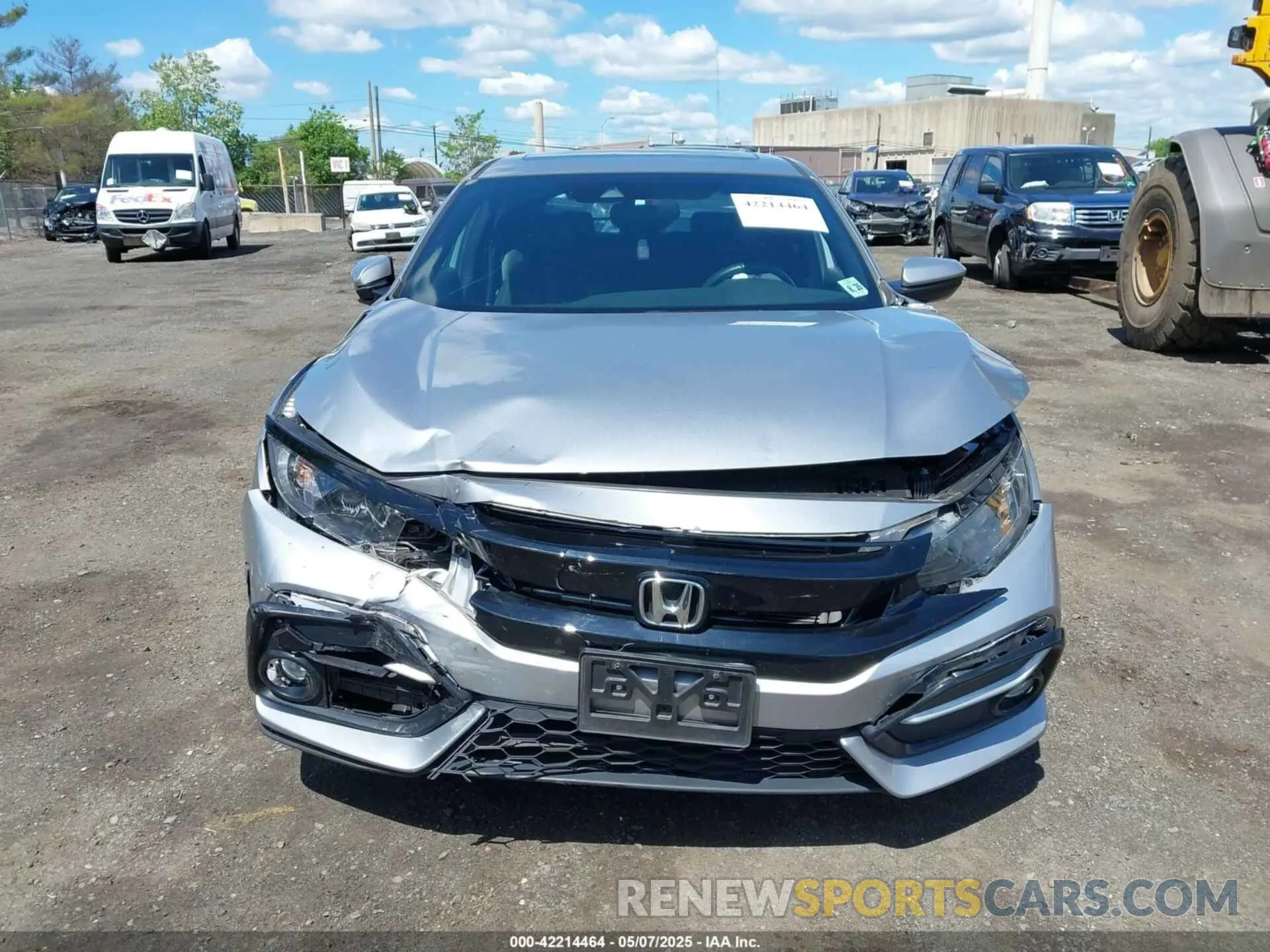 13 Photograph of a damaged car SHHFK7H69MU425602 HONDA CIVIC 2021
