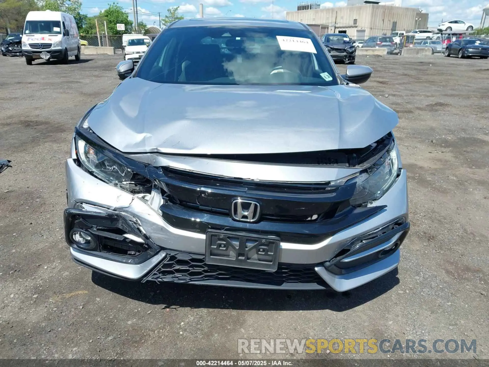 6 Photograph of a damaged car SHHFK7H69MU425602 HONDA CIVIC 2021