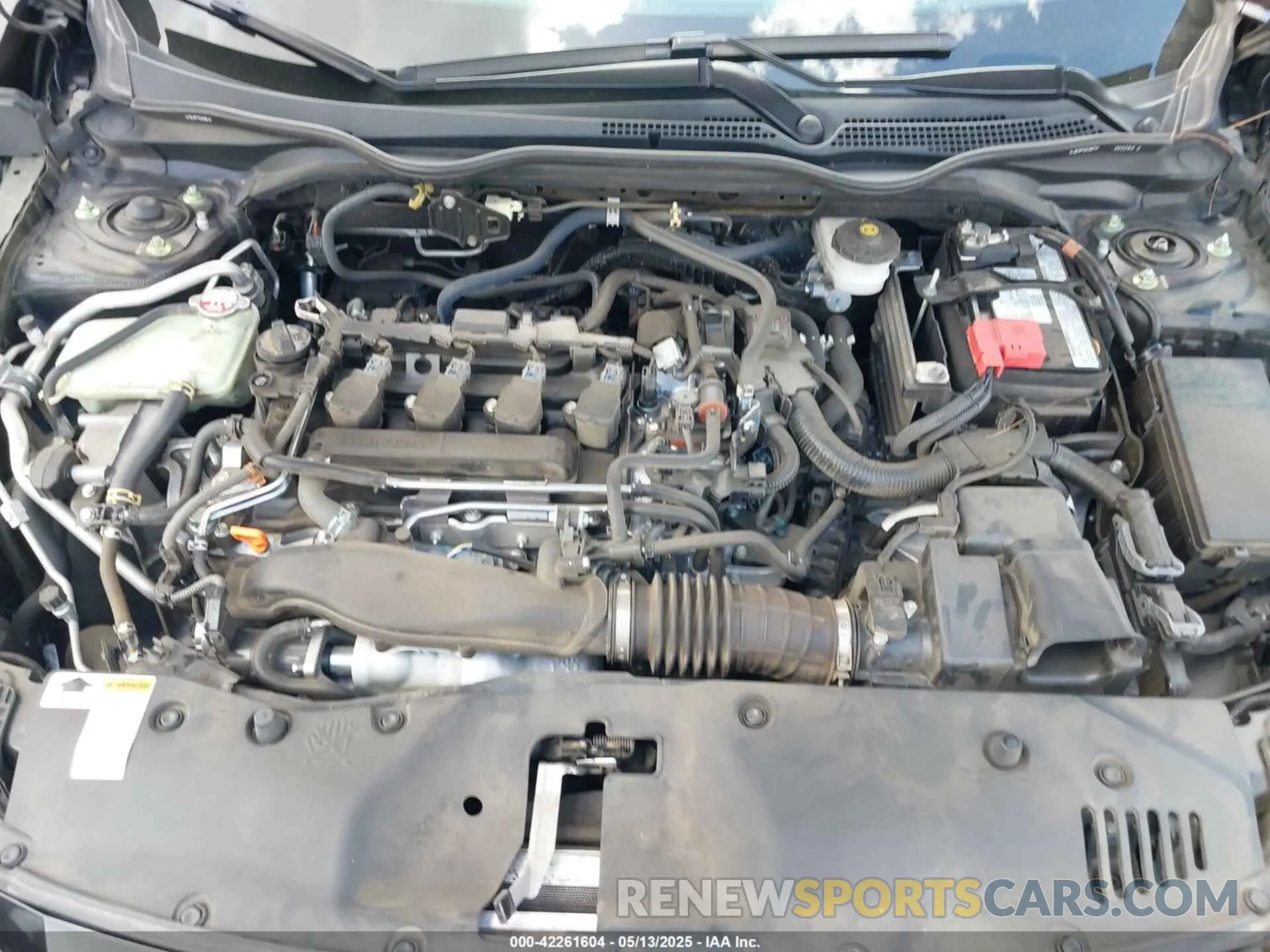 10 Photograph of a damaged car SHHFK7H6XMU206048 HONDA CIVIC 2021