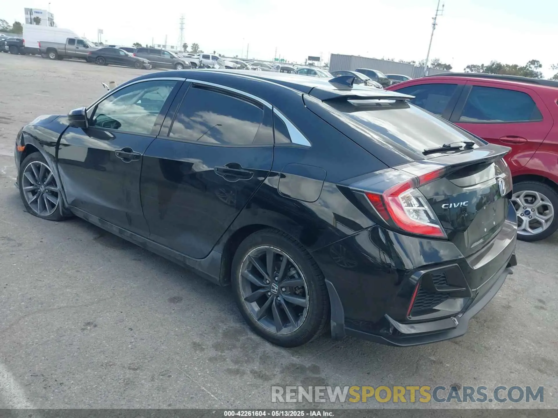3 Photograph of a damaged car SHHFK7H6XMU206048 HONDA CIVIC 2021