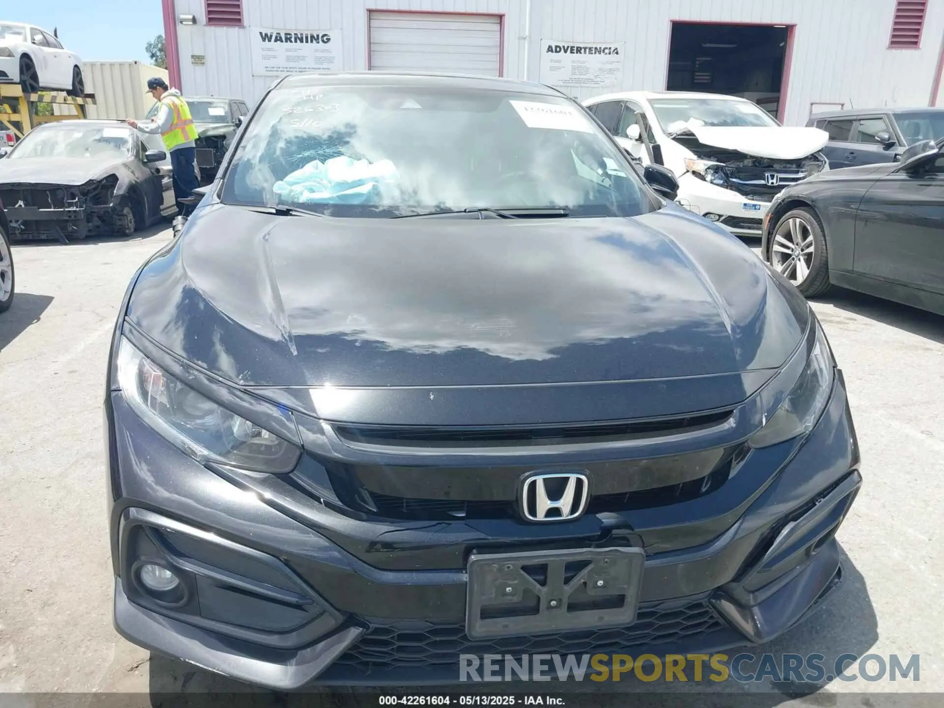 6 Photograph of a damaged car SHHFK7H6XMU206048 HONDA CIVIC 2021