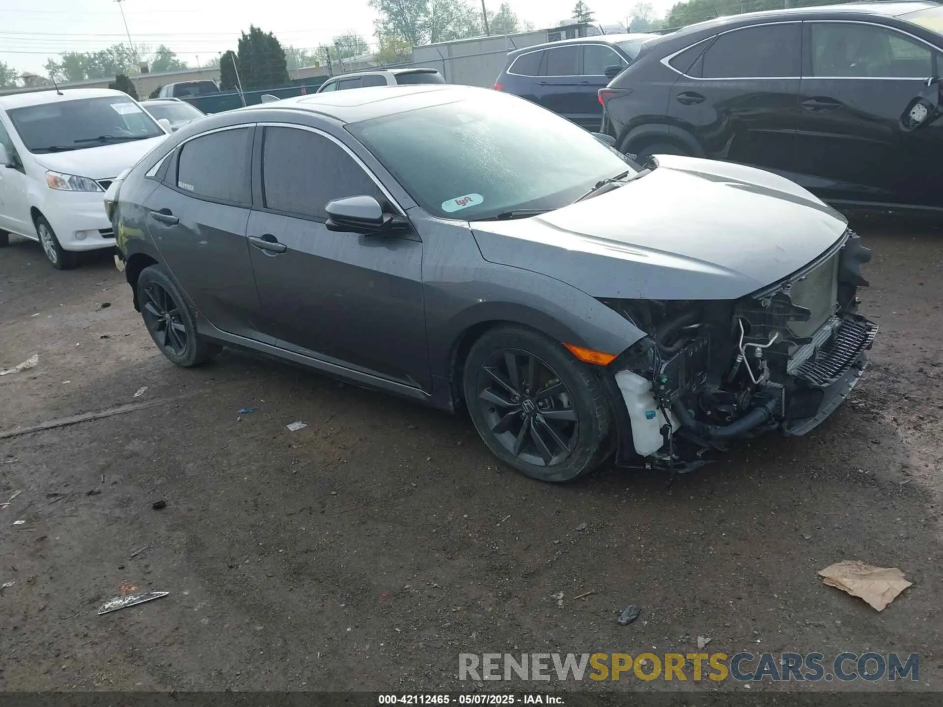 1 Photograph of a damaged car SHHFK7H6XMU211721 HONDA CIVIC 2021