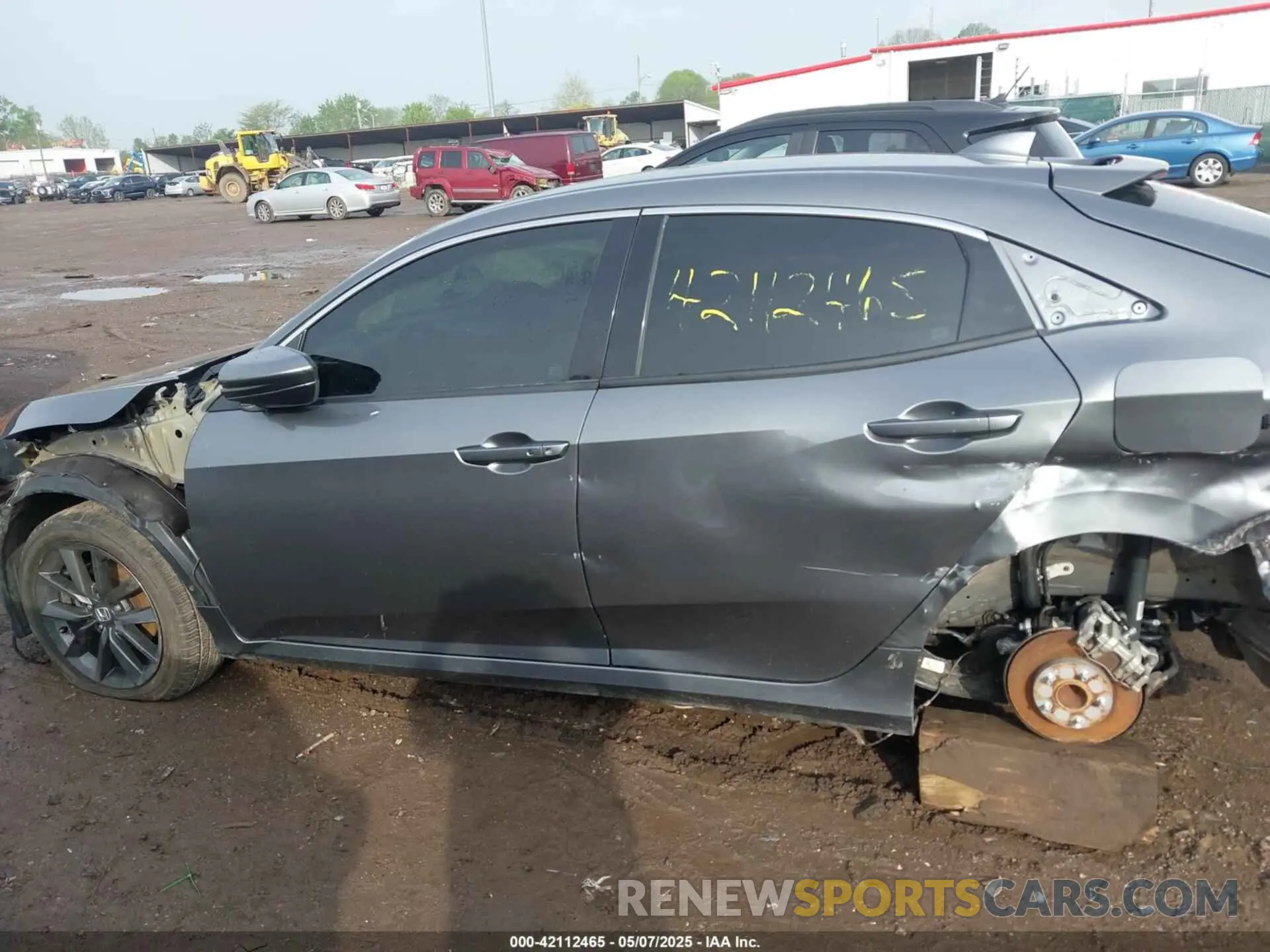 15 Photograph of a damaged car SHHFK7H6XMU211721 HONDA CIVIC 2021