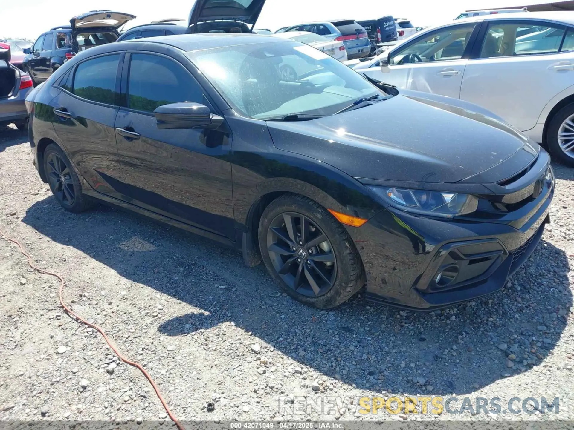 1 Photograph of a damaged car SHHFK7H6XMU231614 HONDA CIVIC 2021