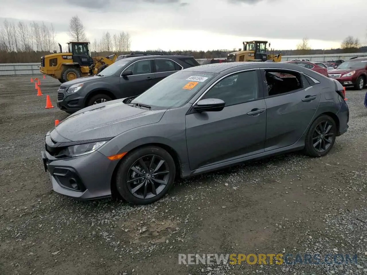 1 Photograph of a damaged car SHHFK7H6XMU423647 HONDA CIVIC 2021