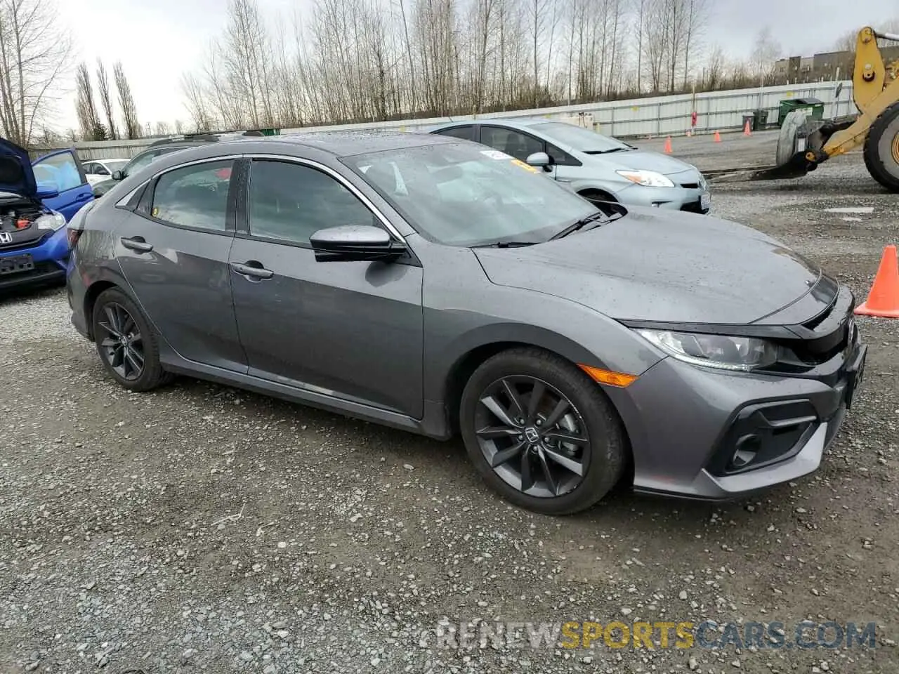 4 Photograph of a damaged car SHHFK7H6XMU423647 HONDA CIVIC 2021