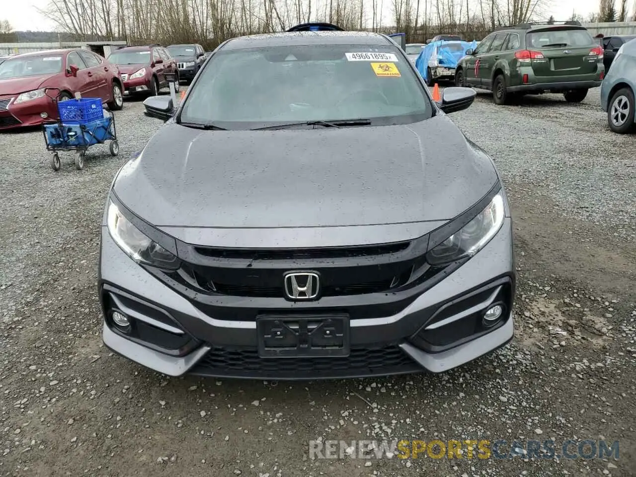 5 Photograph of a damaged car SHHFK7H6XMU423647 HONDA CIVIC 2021