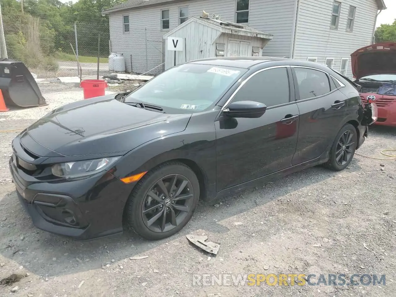 1 Photograph of a damaged car SHHFK7H6XMU425656 HONDA CIVIC 2021
